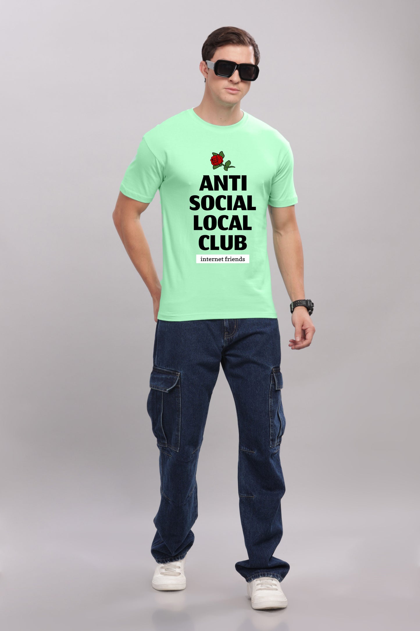 Men’s Printed Oversized Baggy Fit Rich Soft Cotton Fabric T-shirt