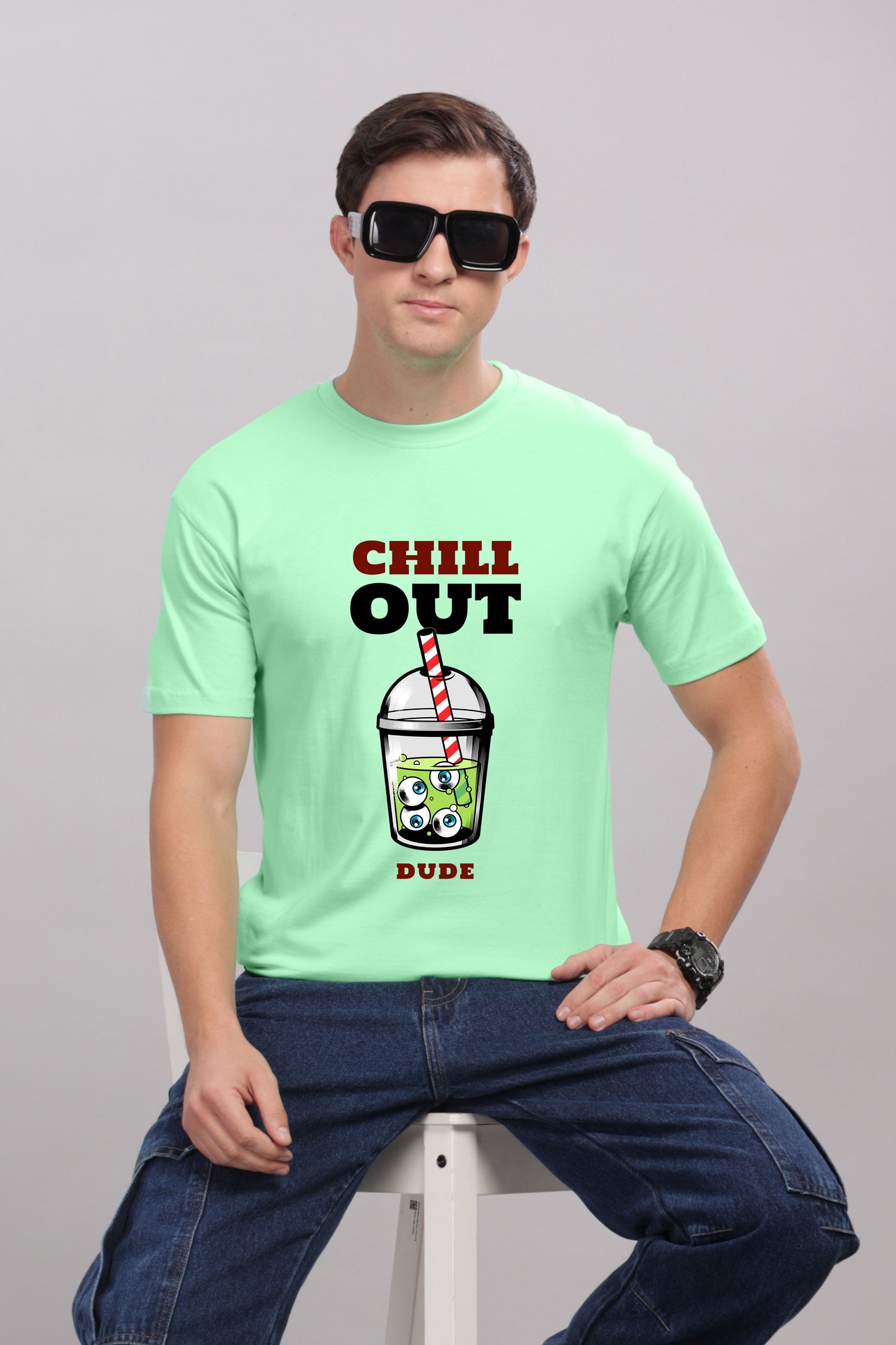 Men’s Printed Oversized Baggy Fit Rich Soft Cotton Fabric T-shirt
