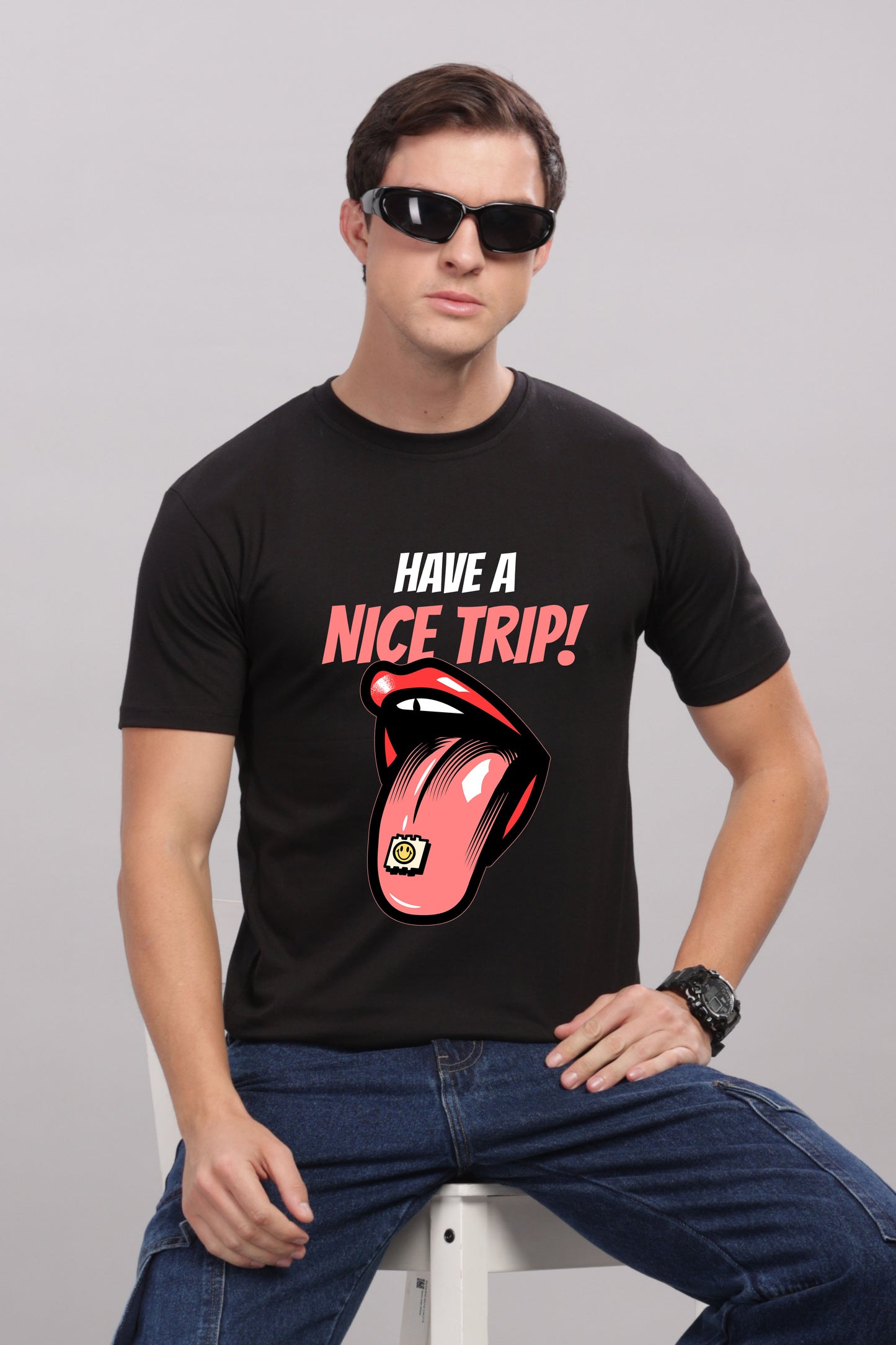 Men’s Printed Oversized Baggy Fit Rich Soft Cotton Fabric T-shirt
