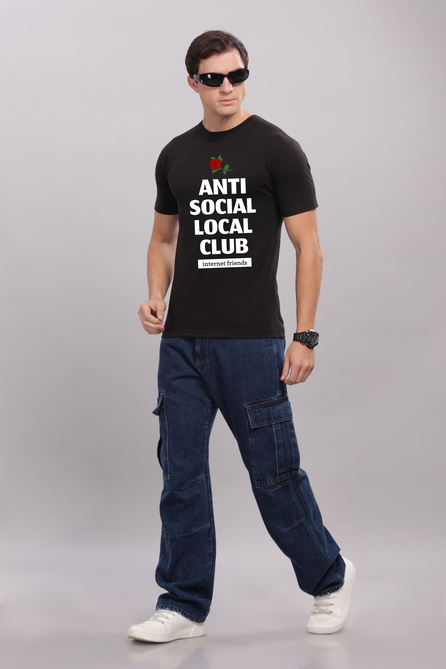 Men’s Printed Oversized Baggy Fit Rich Soft Cotton Fabric T-shirt