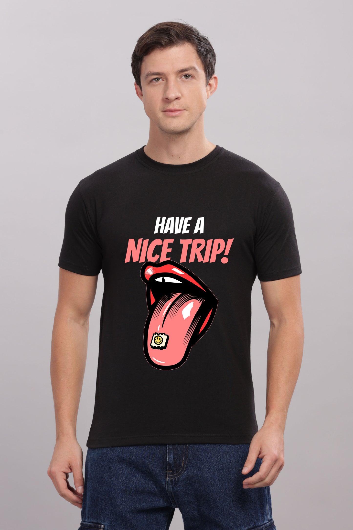 Men’s Printed Oversized Baggy Fit Rich Soft Cotton Fabric T-shirt