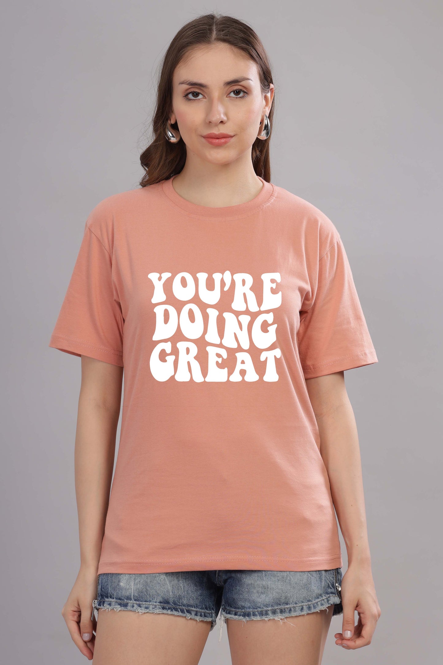 Women Oversized Baggy Loose Fit T-Shirt