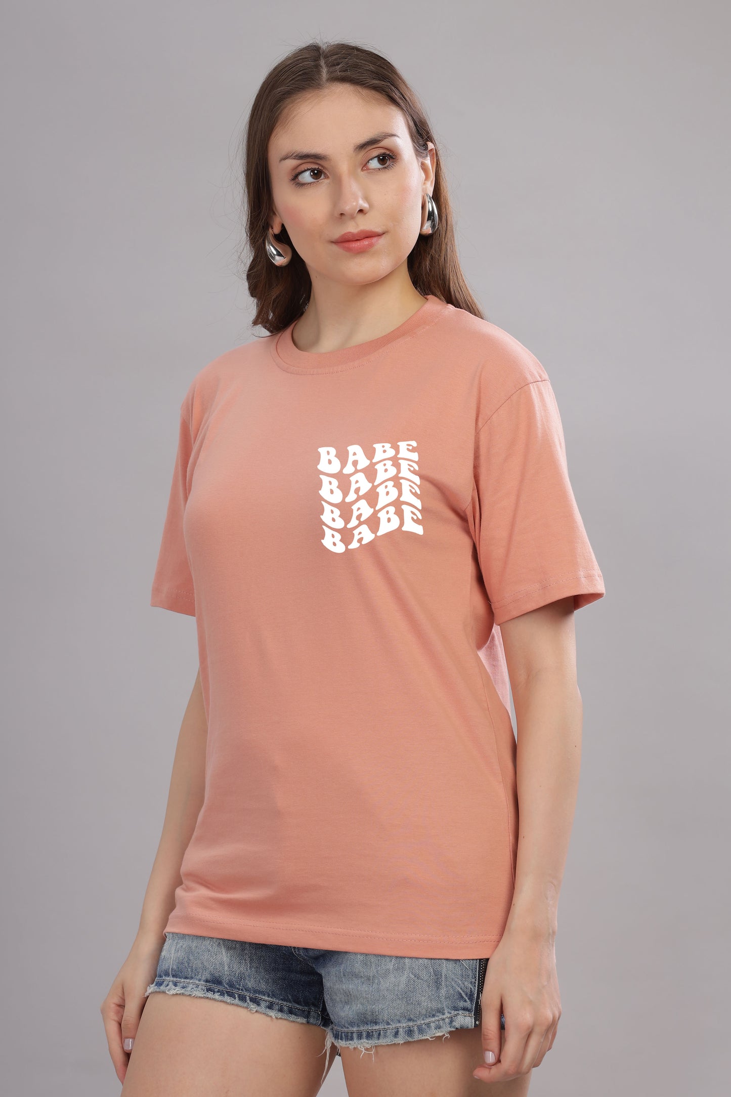 Women Oversized Baggy Loose Fit T-Shirt