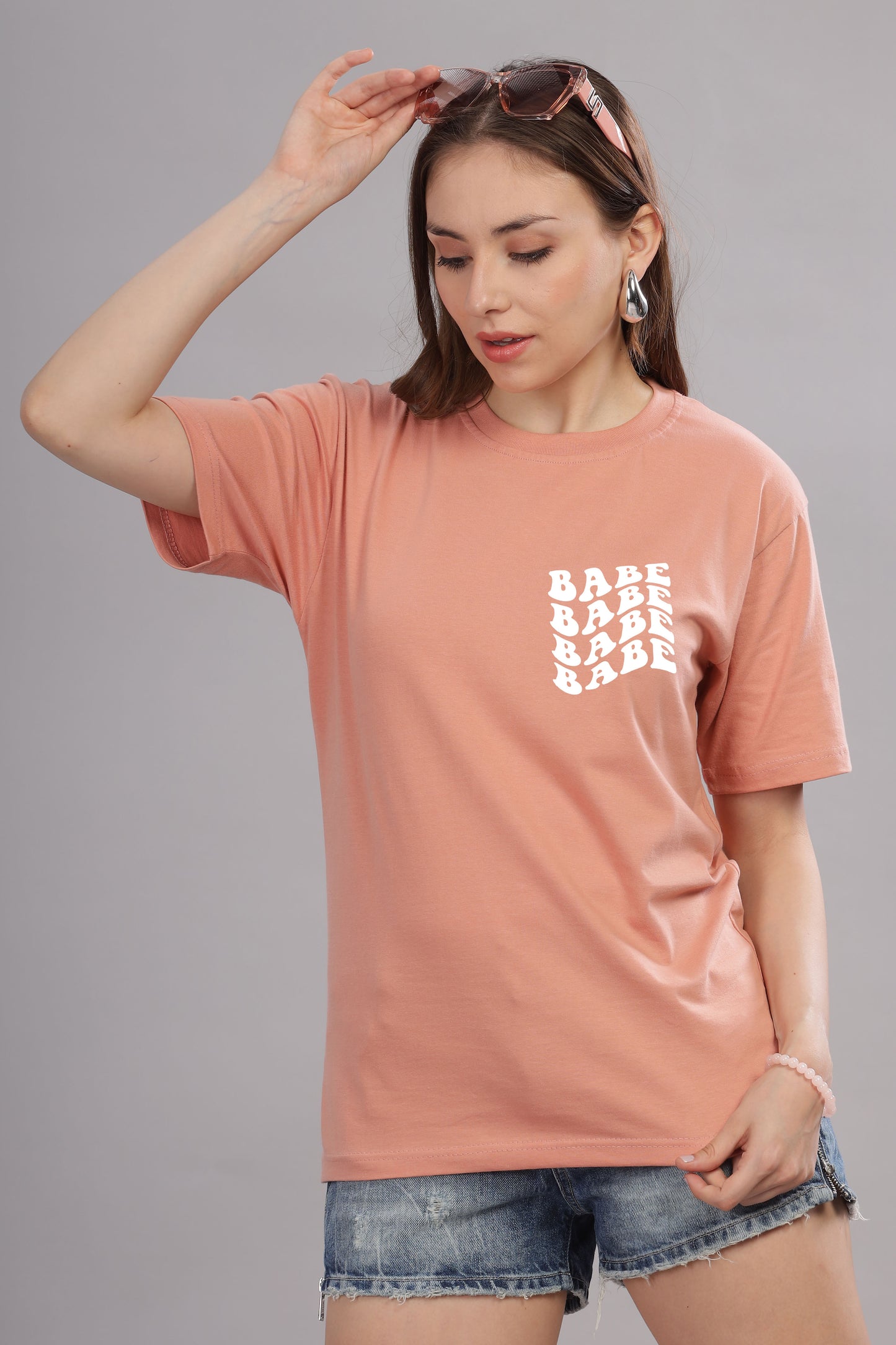Women Oversized Baggy Loose Fit T-Shirt