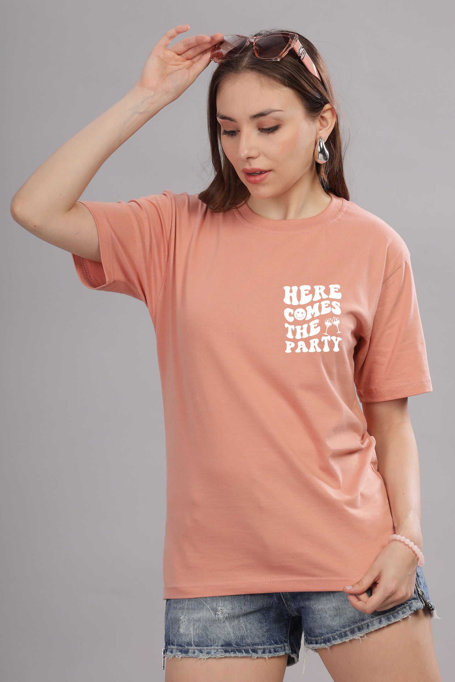 Women Oversized Baggy Loose Fit T-Shirt