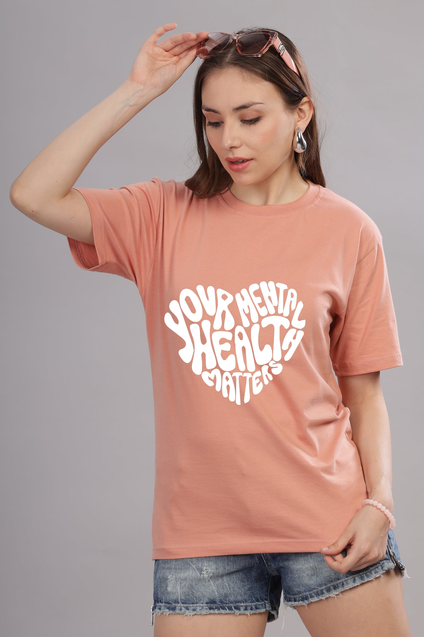 Women Oversized Baggy Loose Fit T-Shirt