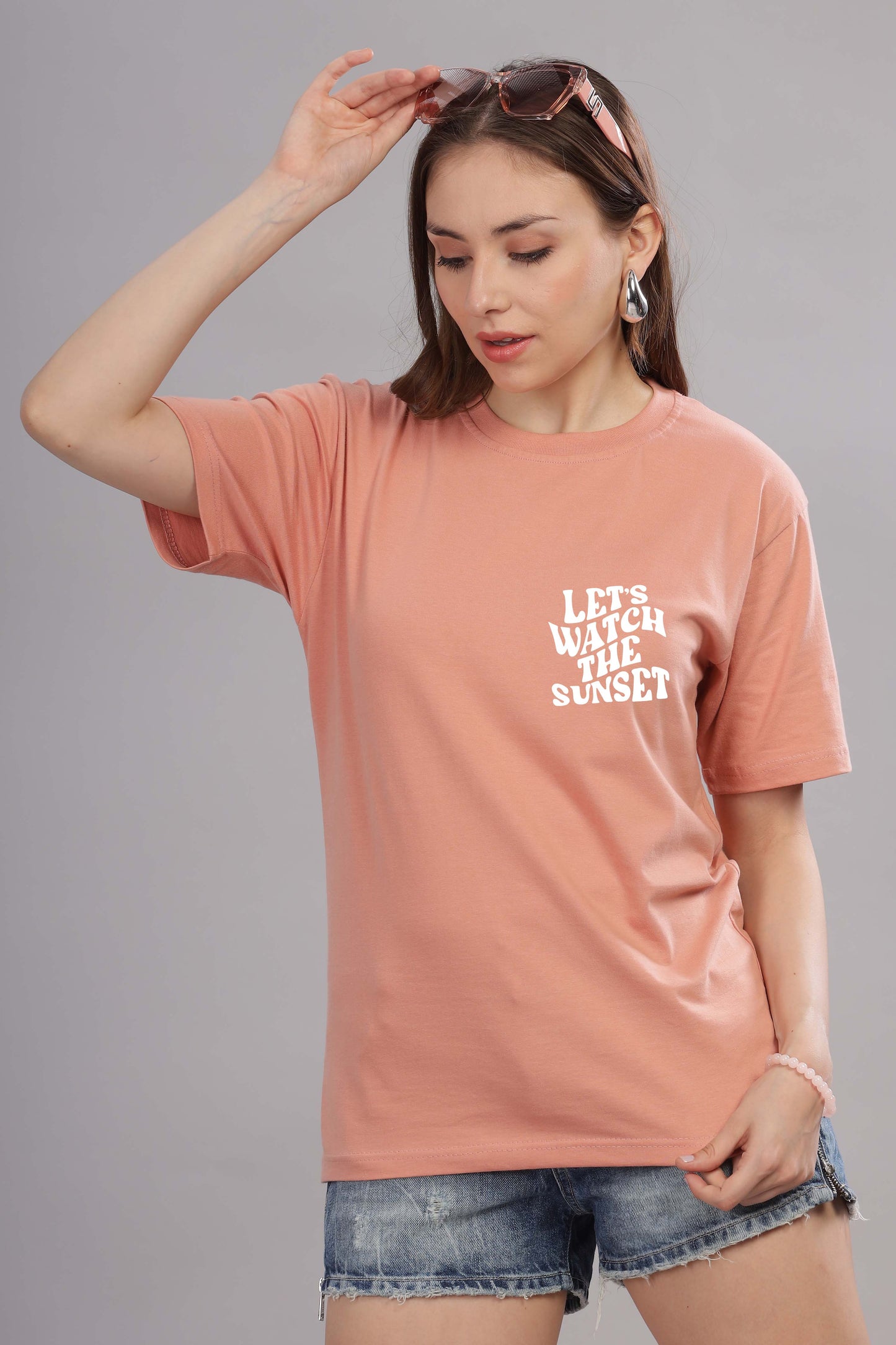 Women Oversized Baggy Loose Fit T-Shirt