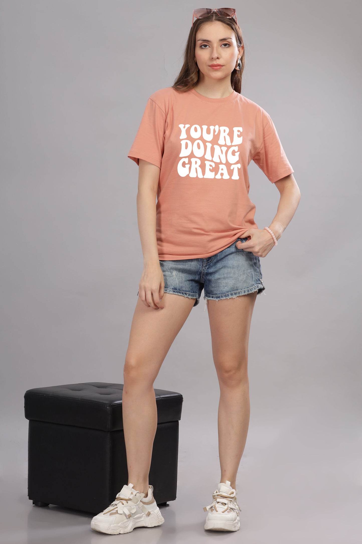 Women Oversized Baggy Loose Fit T-Shirt
