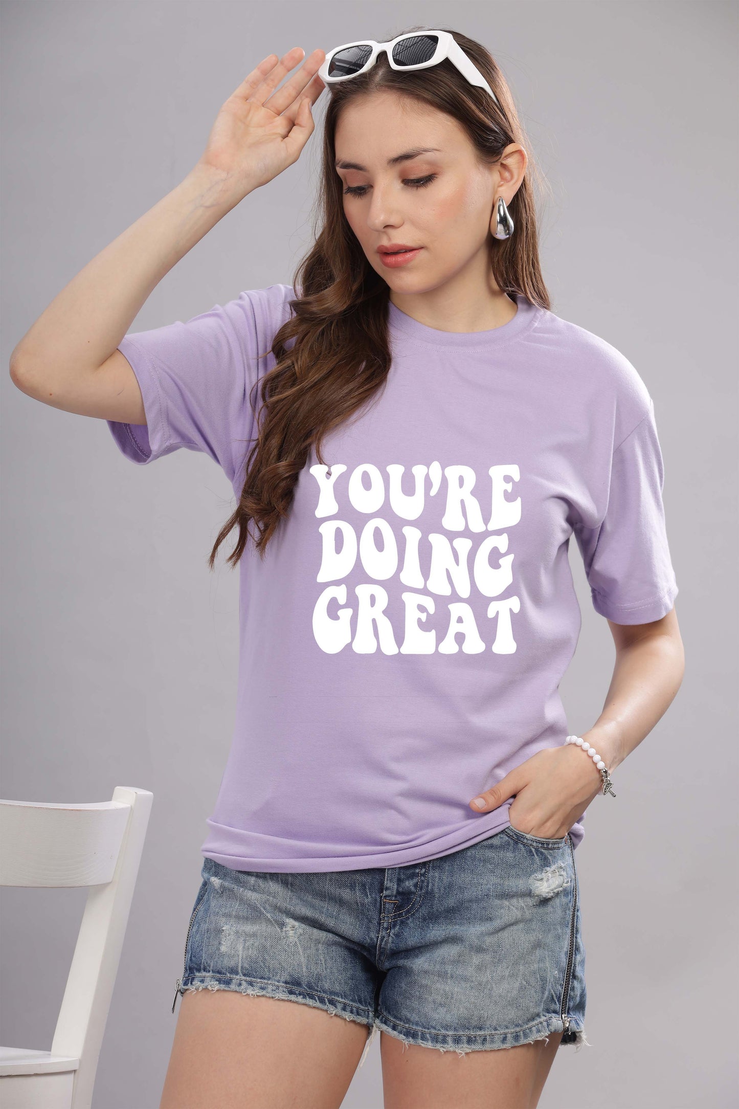 Women Oversized Baggy Loose Fit T-Shirt