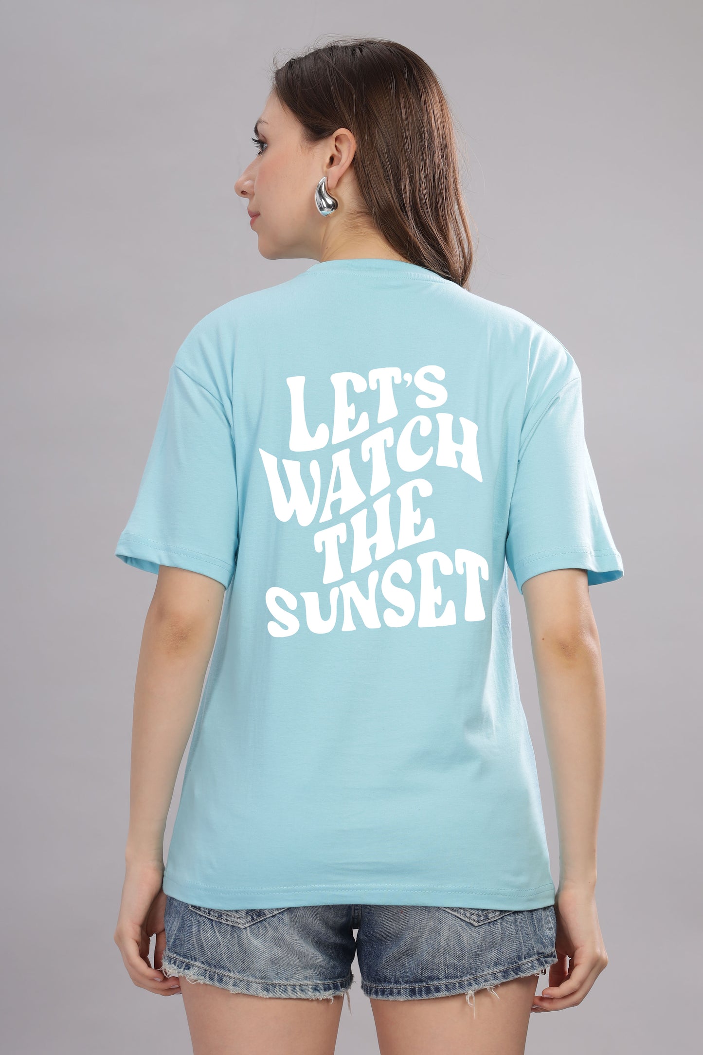 Women Oversized Baggy Loose Fit T-Shirt