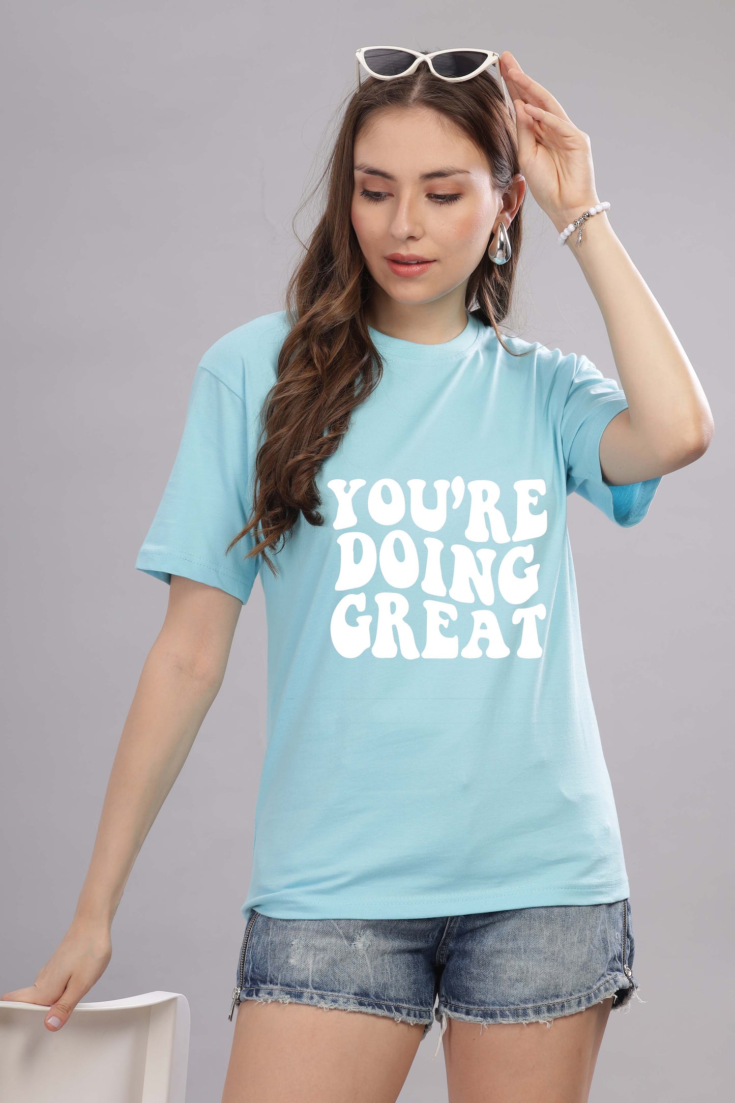 Women Oversized Baggy Loose Fit T-Shirt