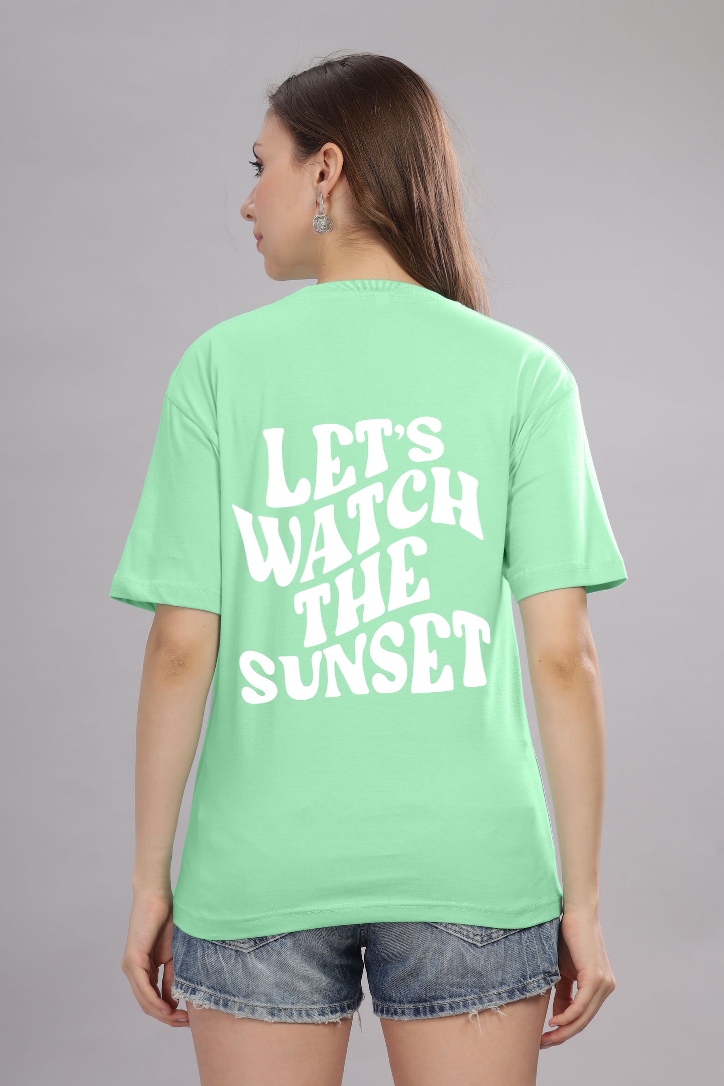 Women Oversized Baggy Loose Fit T-Shirt