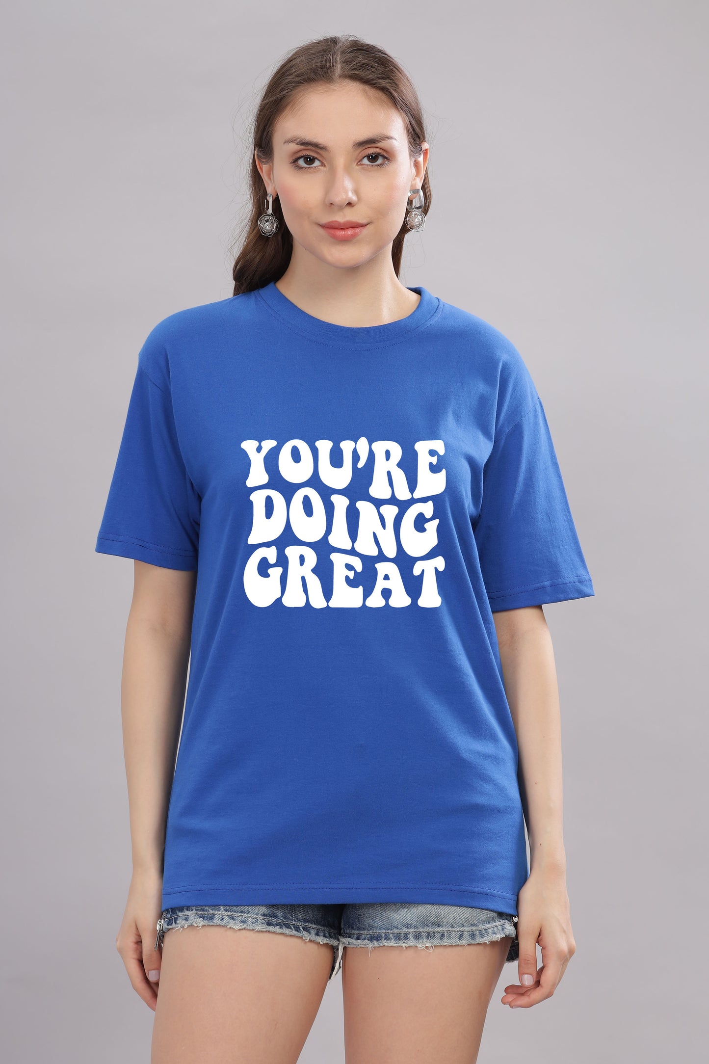 Women Oversized Baggy Loose Fit T-Shirt