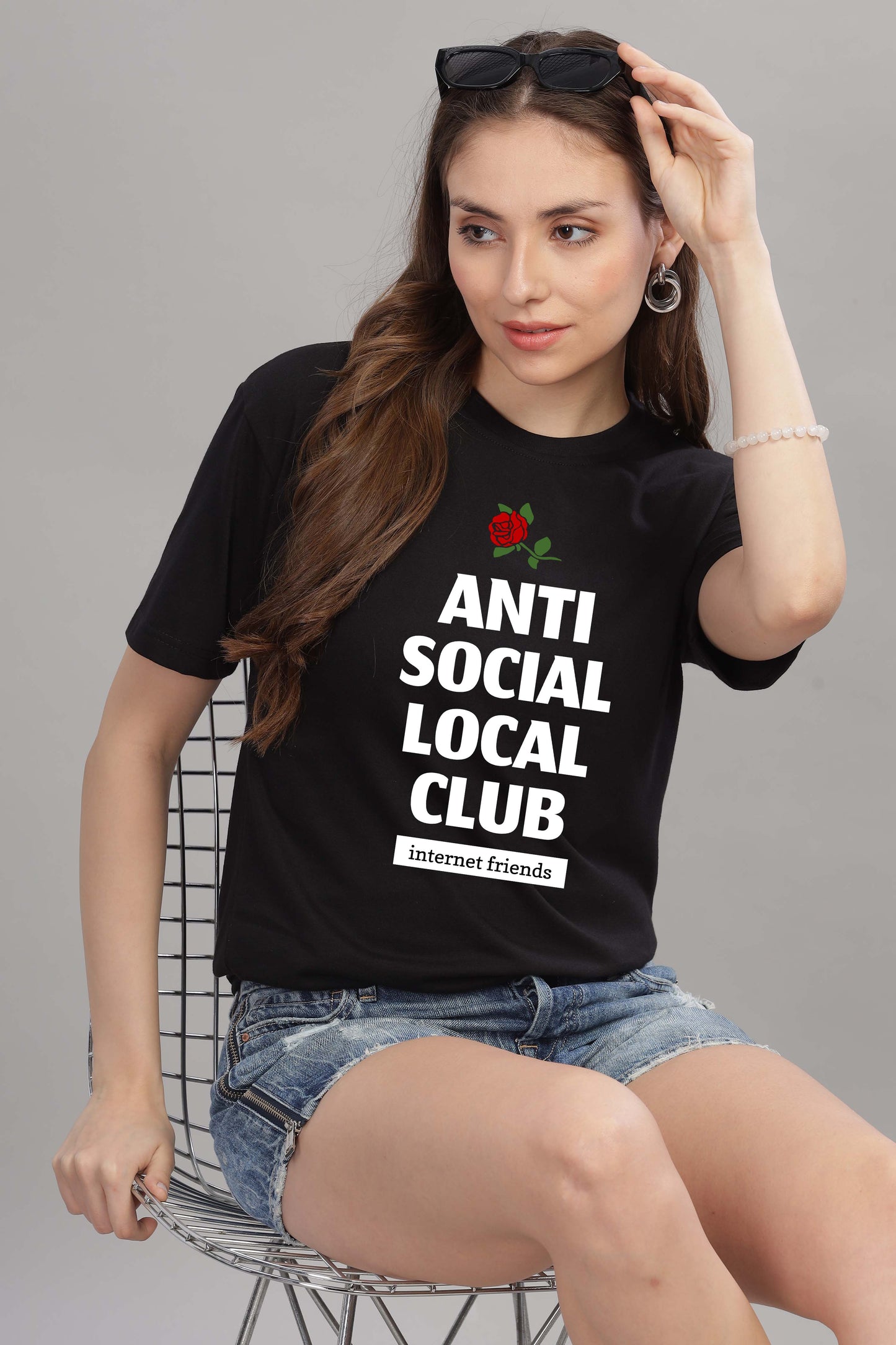 Women’s Printed Oversized Baggy Fit Rich Soft Cotton Fabric T-shirt