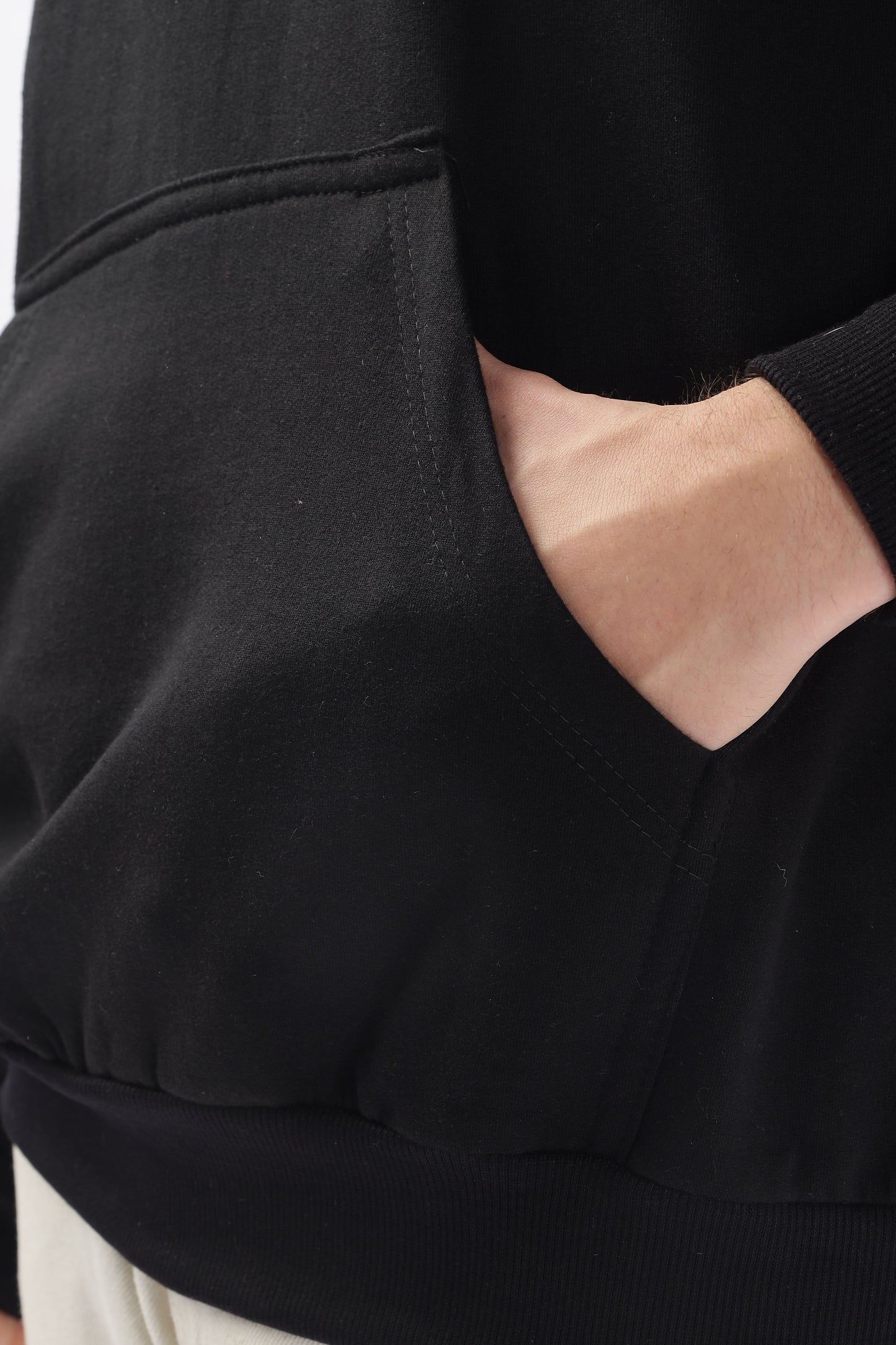 Men Plain Solid Pullover Hooded Hoodie Sweatshirt with 2 Kangaroo Pockets