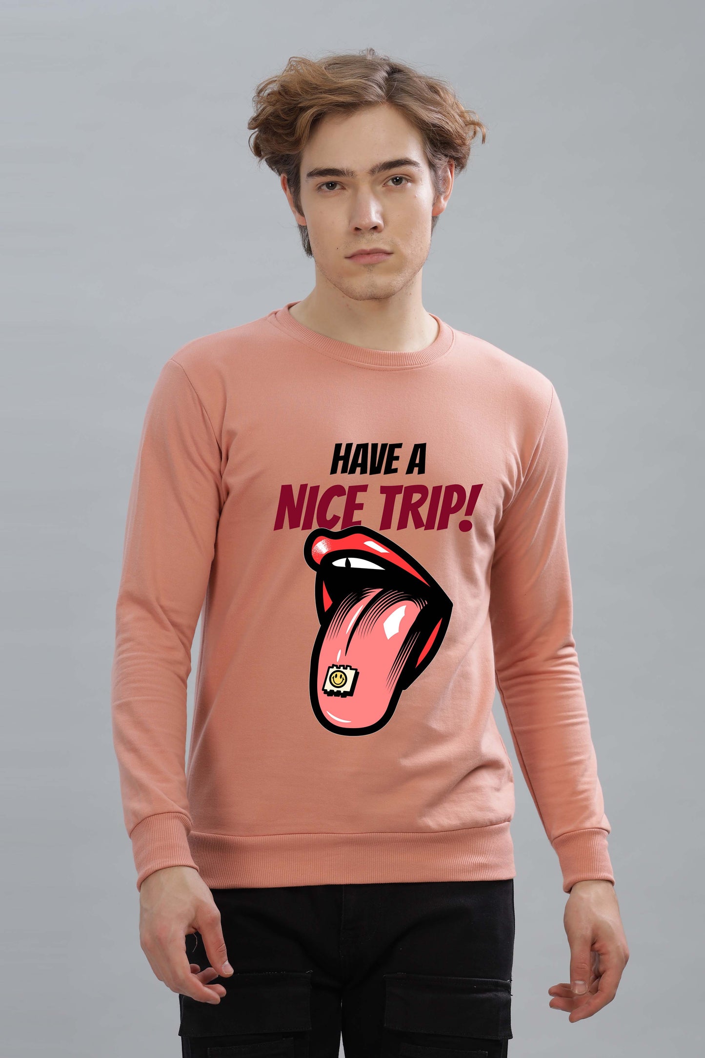 Men’s Full Sleeve Premium Pure Cotton Printed Sweatshirt