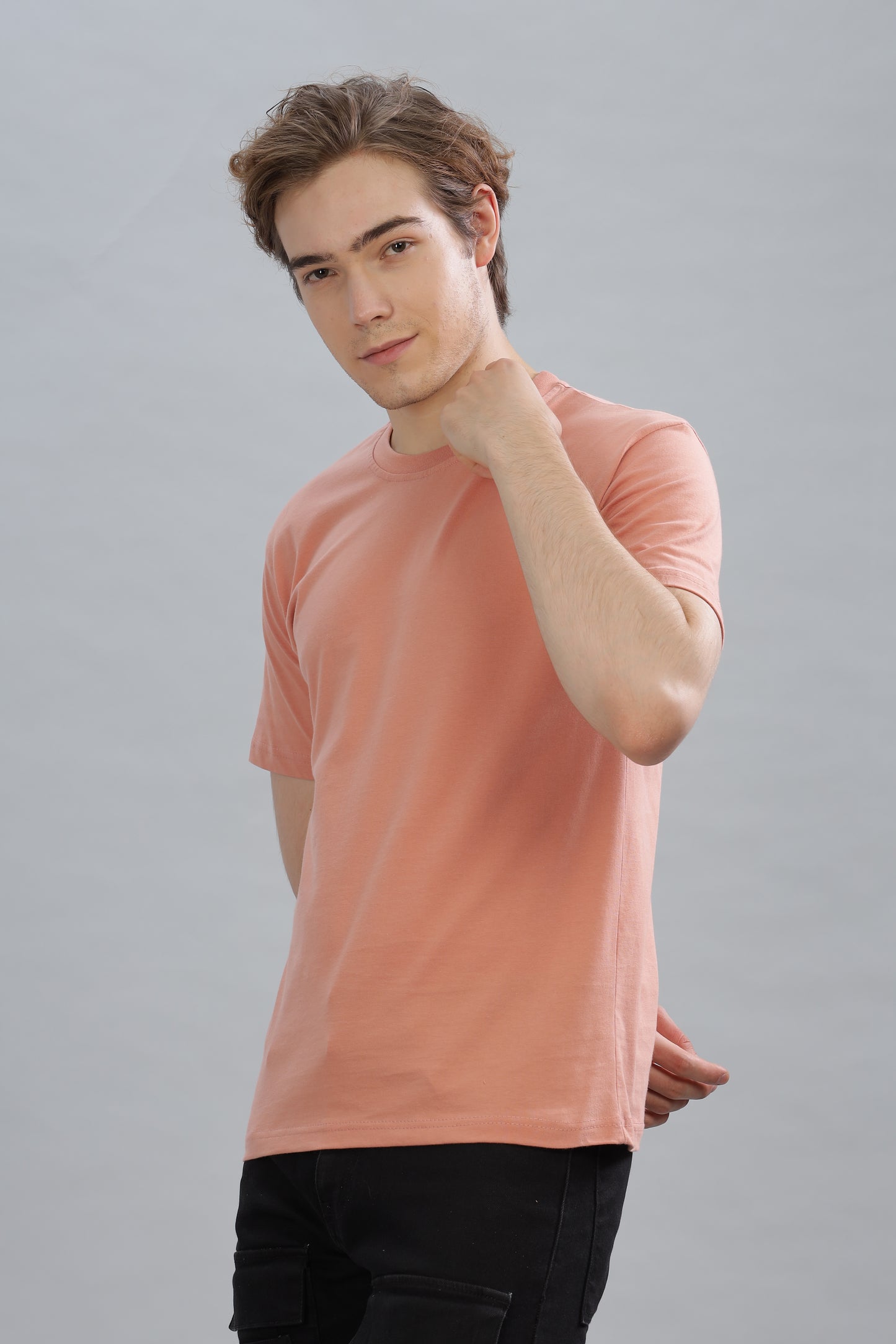 Men’s Plain Premium Cotton Oversized baggy Fit T-Shirt