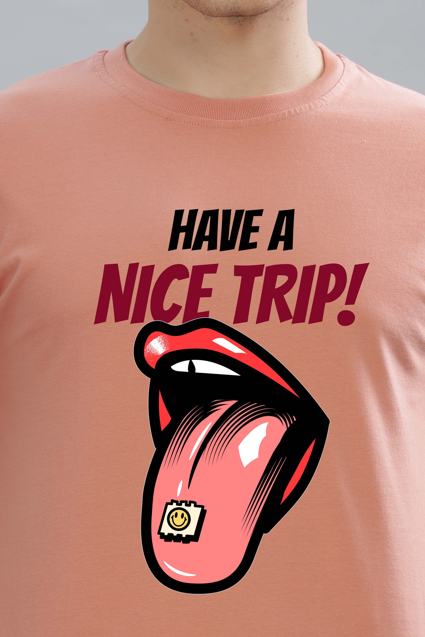 Men’s Printed Oversized Baggy Fit Rich Soft Cotton Fabric T-shirt