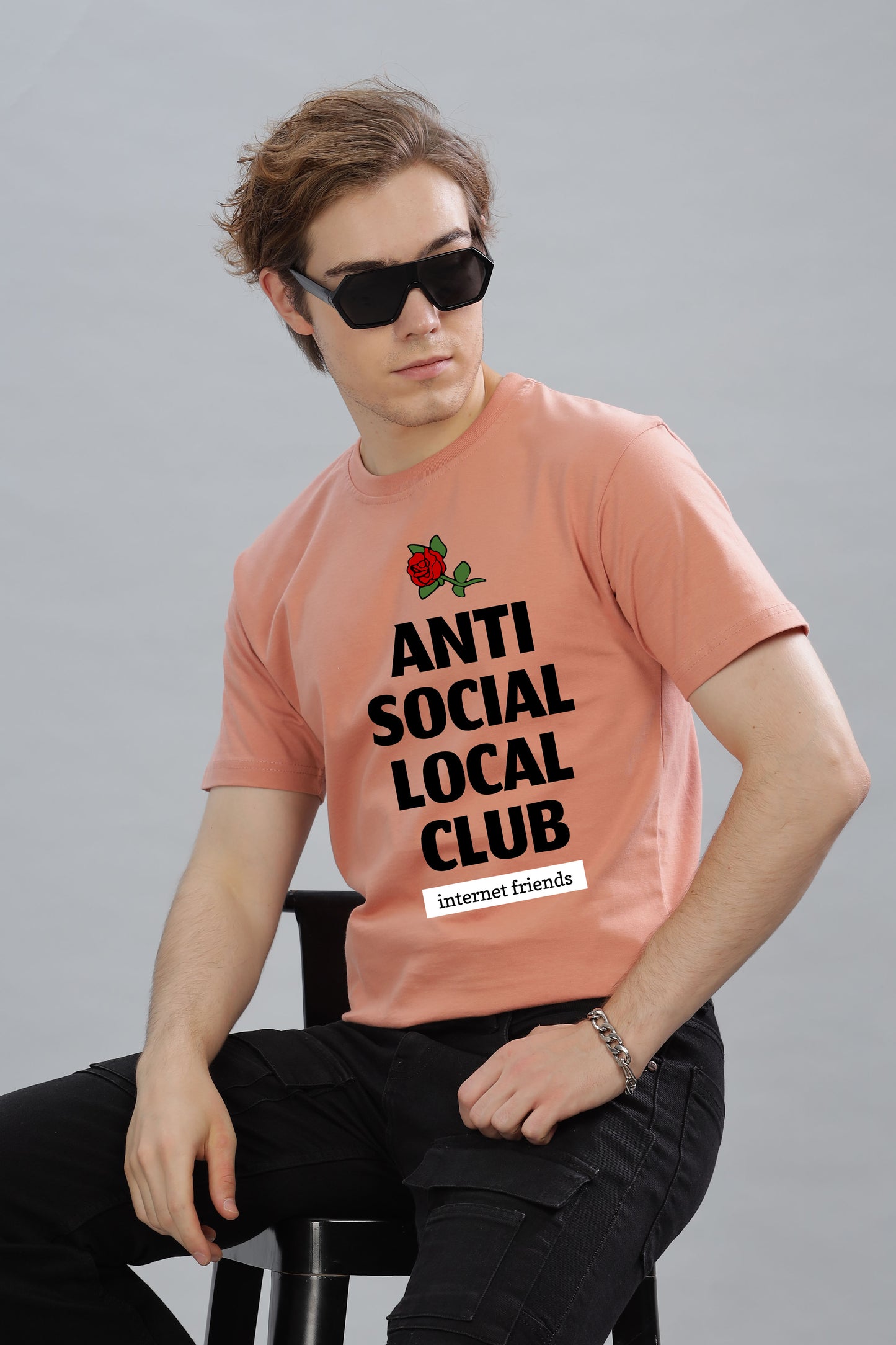 Men’s Printed Oversized Baggy Fit Rich Soft Cotton Fabric T-shirt