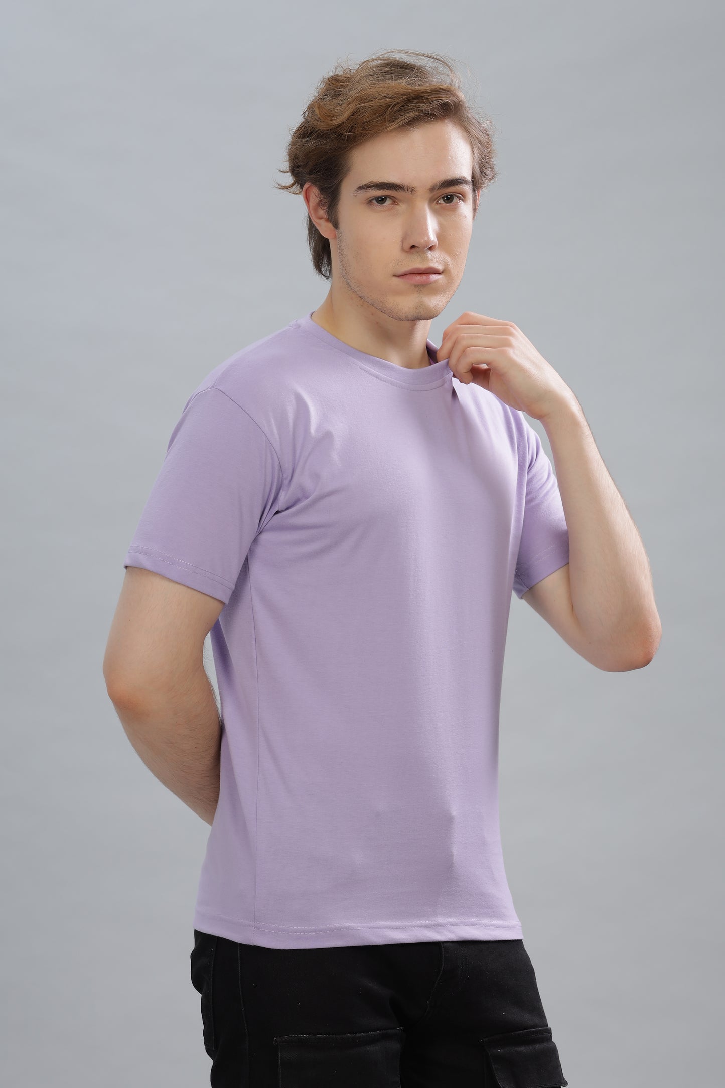 Men’s Plain Premium Cotton Oversized baggy Fit T-Shirt