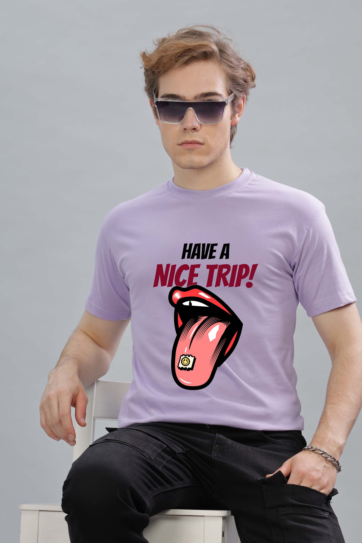 Men’s Printed Oversized Baggy Fit Rich Soft Cotton Fabric T-shirt
