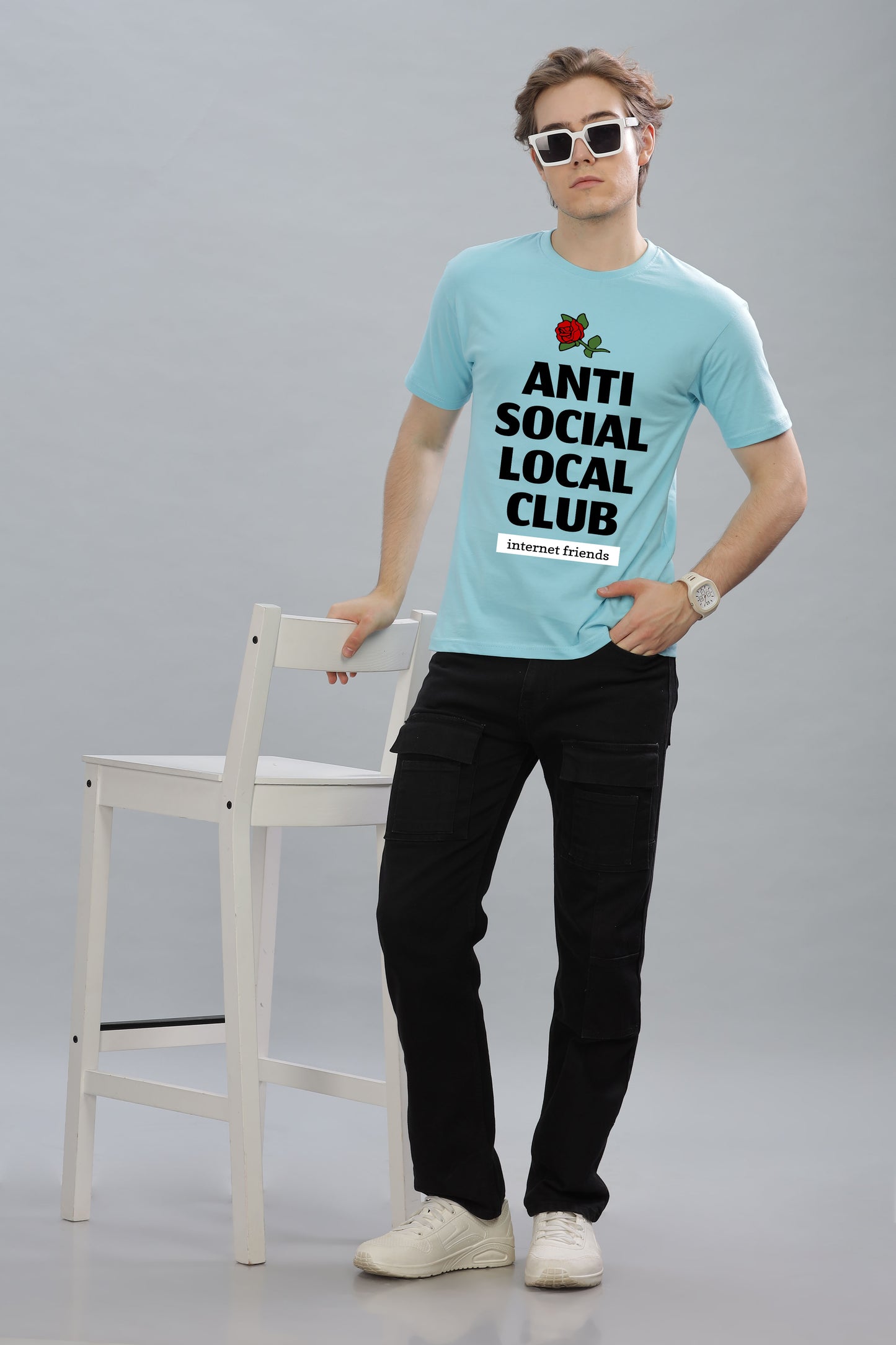 Men’s Printed Oversized Baggy Fit Rich Soft Cotton Fabric T-shirt