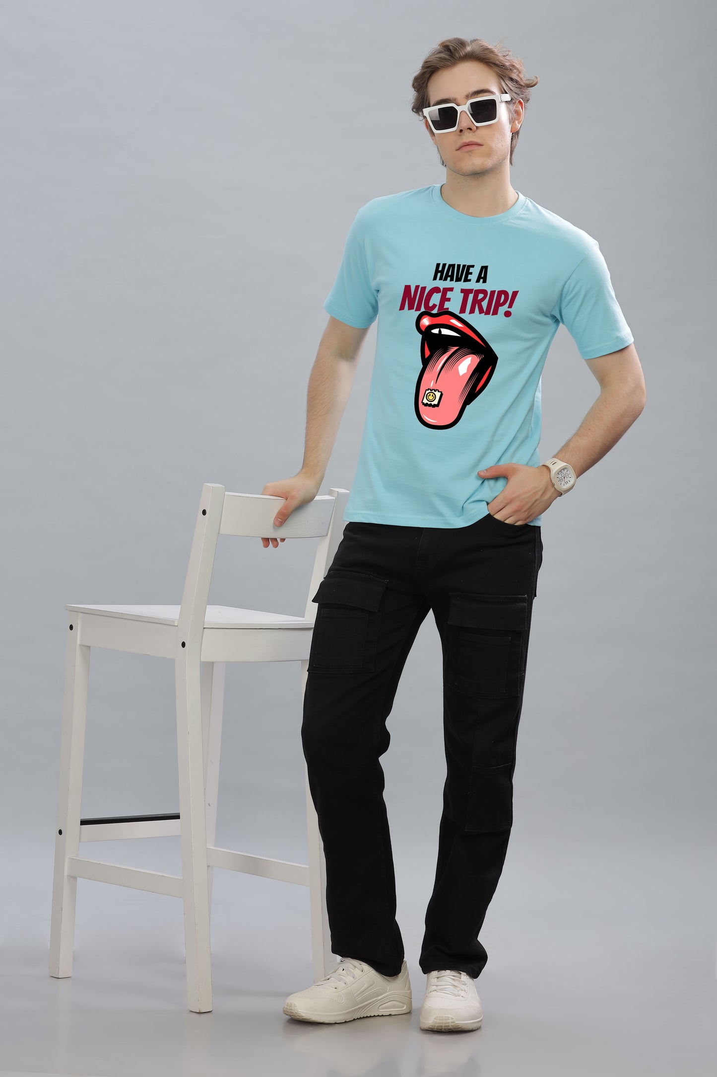 Men’s Printed Oversized Baggy Fit Rich Soft Cotton Fabric T-shirt