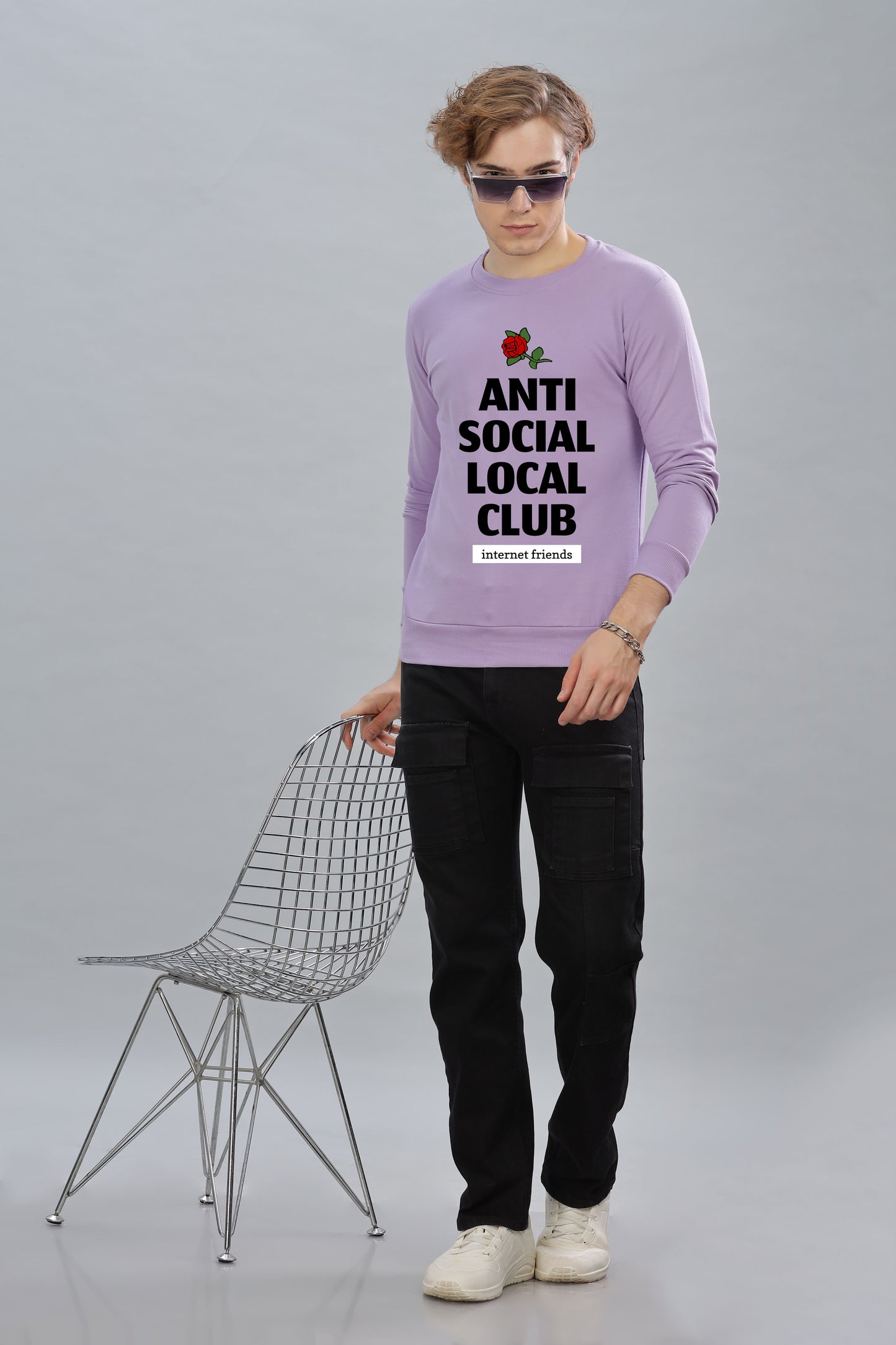 Men’s Full Sleeve Premium Pure Cotton Printed Sweatshirt