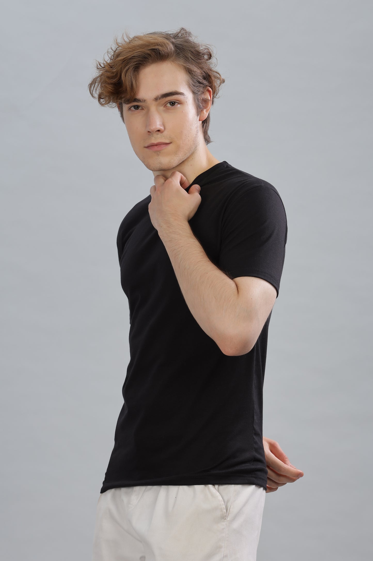 Men’s Plain Premium Cotton Oversized baggy Fit T-Shirt