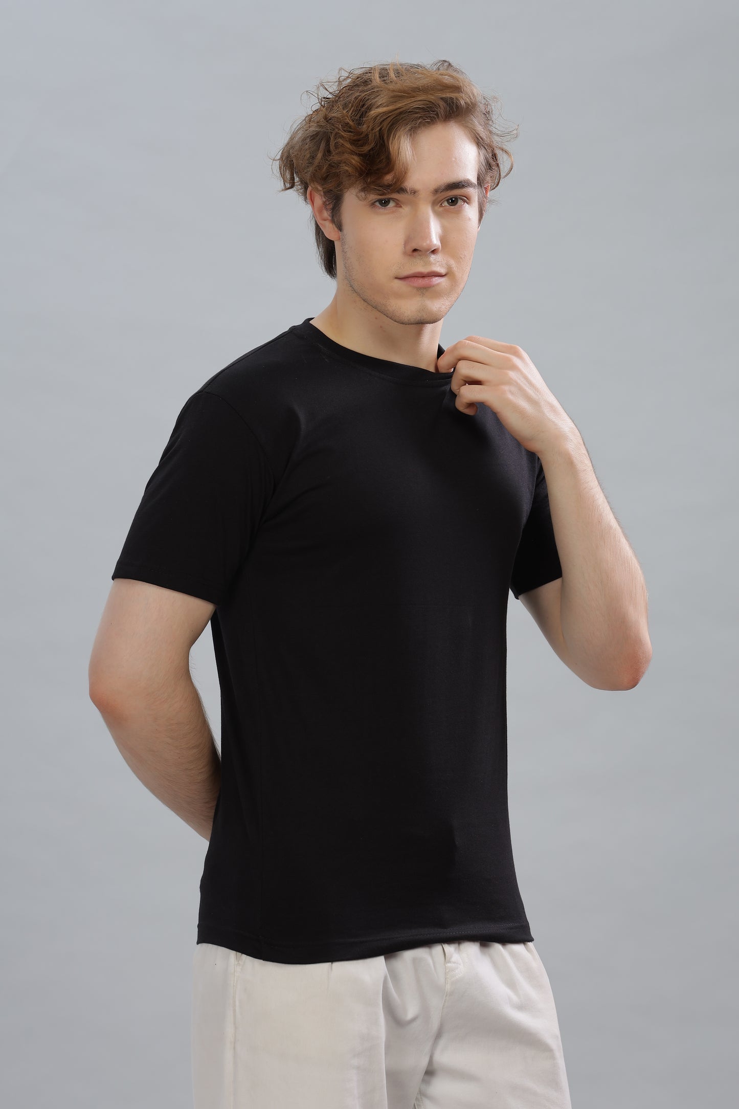 Men’s Plain Premium Cotton Oversized baggy Fit T-Shirt