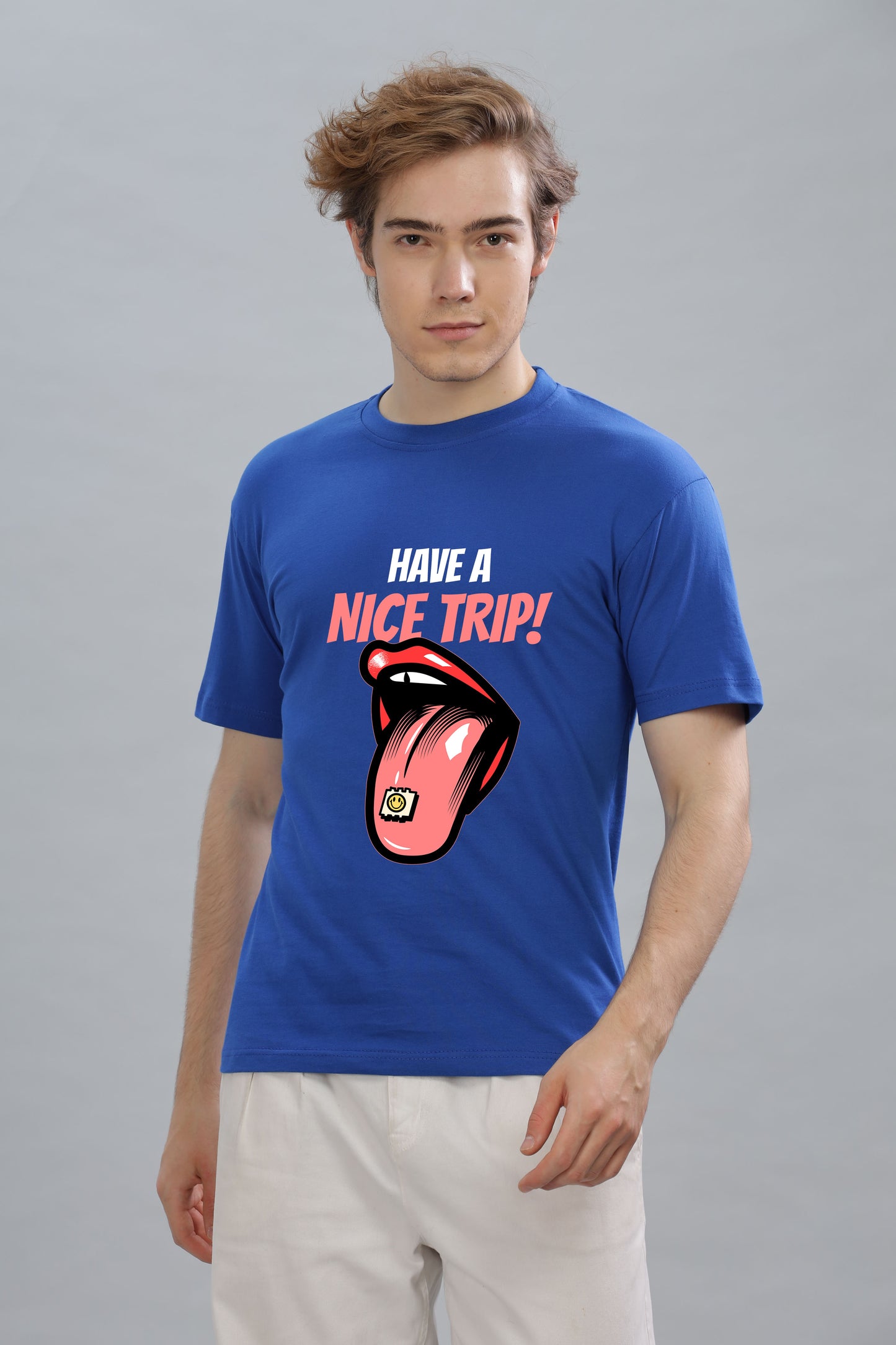 Men’s Printed Oversized Baggy Fit Rich Soft Cotton Fabric T-shirt