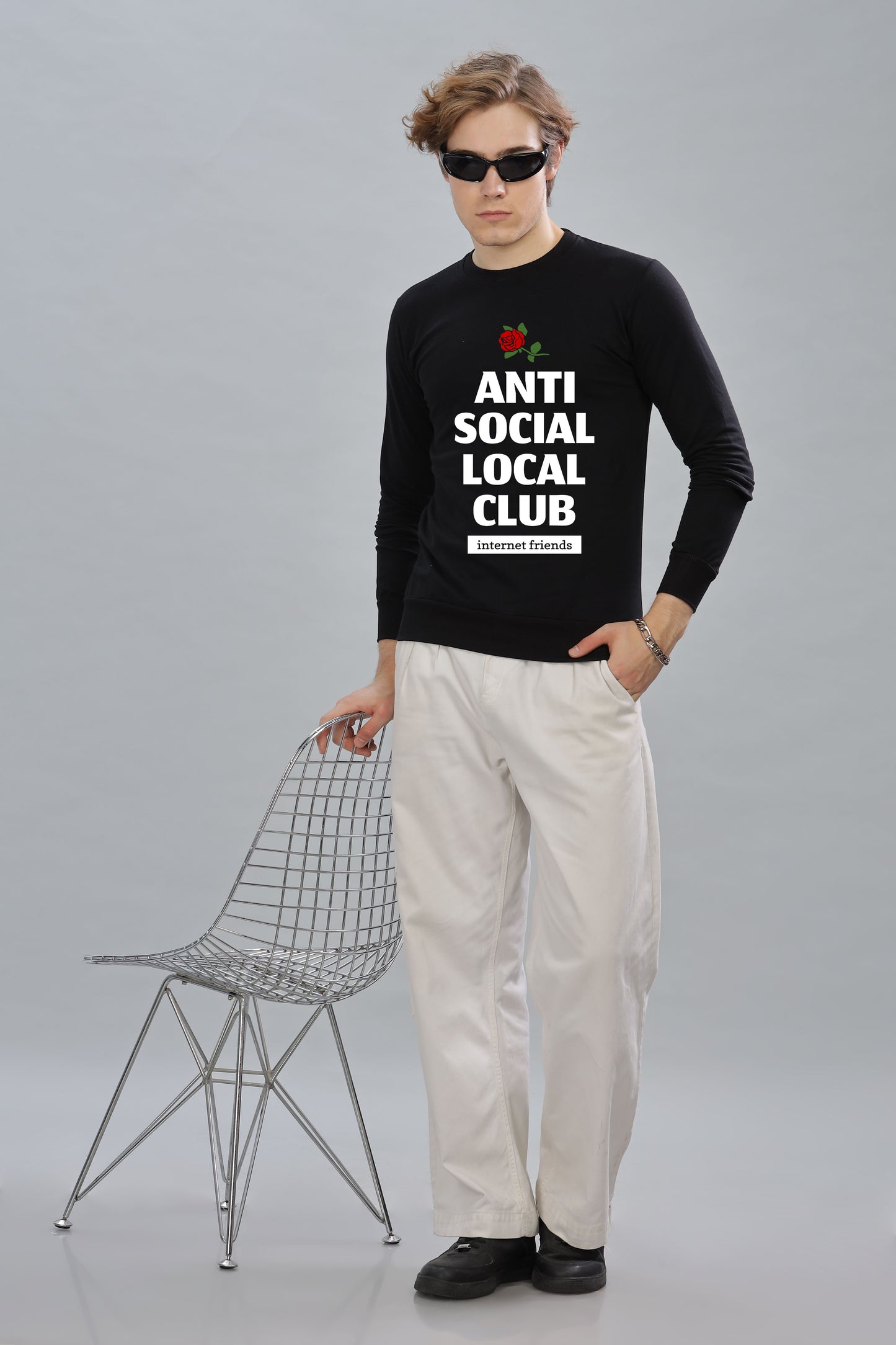 Men’s Full Sleeve Premium Pure Cotton Printed Sweatshirt