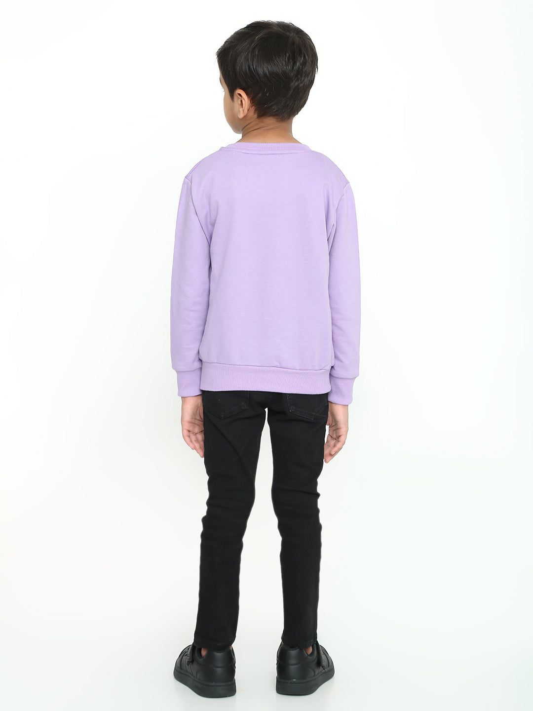 Kids Boys Plain Sweatshirt – Stylish & Comfortable