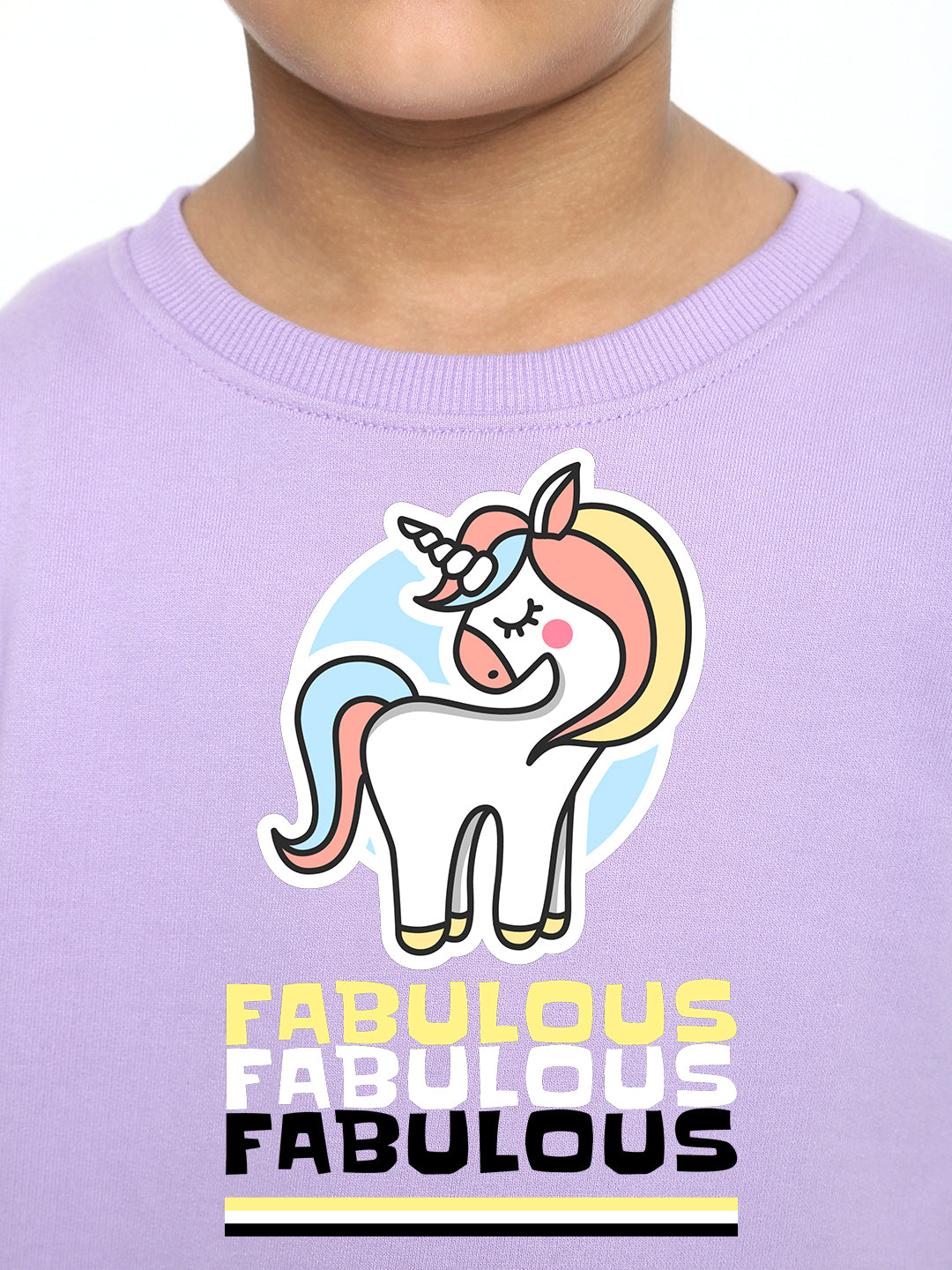 Kids Boys Fabulous Unicorn Graphic Sweatshirt