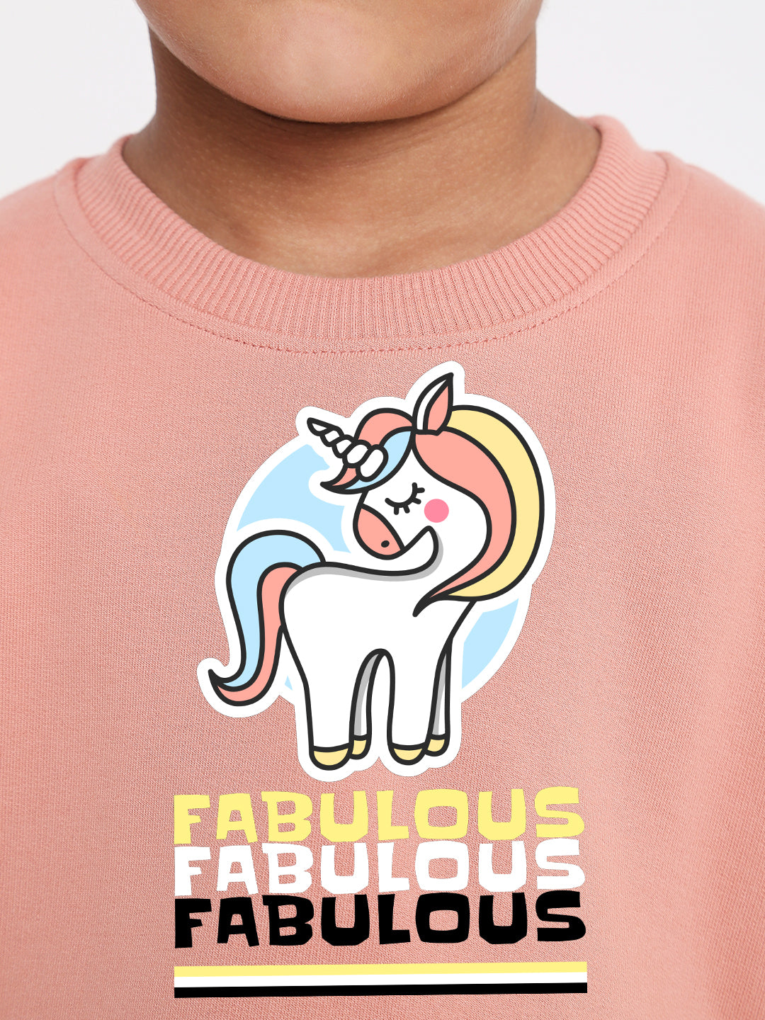 Kids Boys Fabulous Unicorn Graphic Sweatshirt