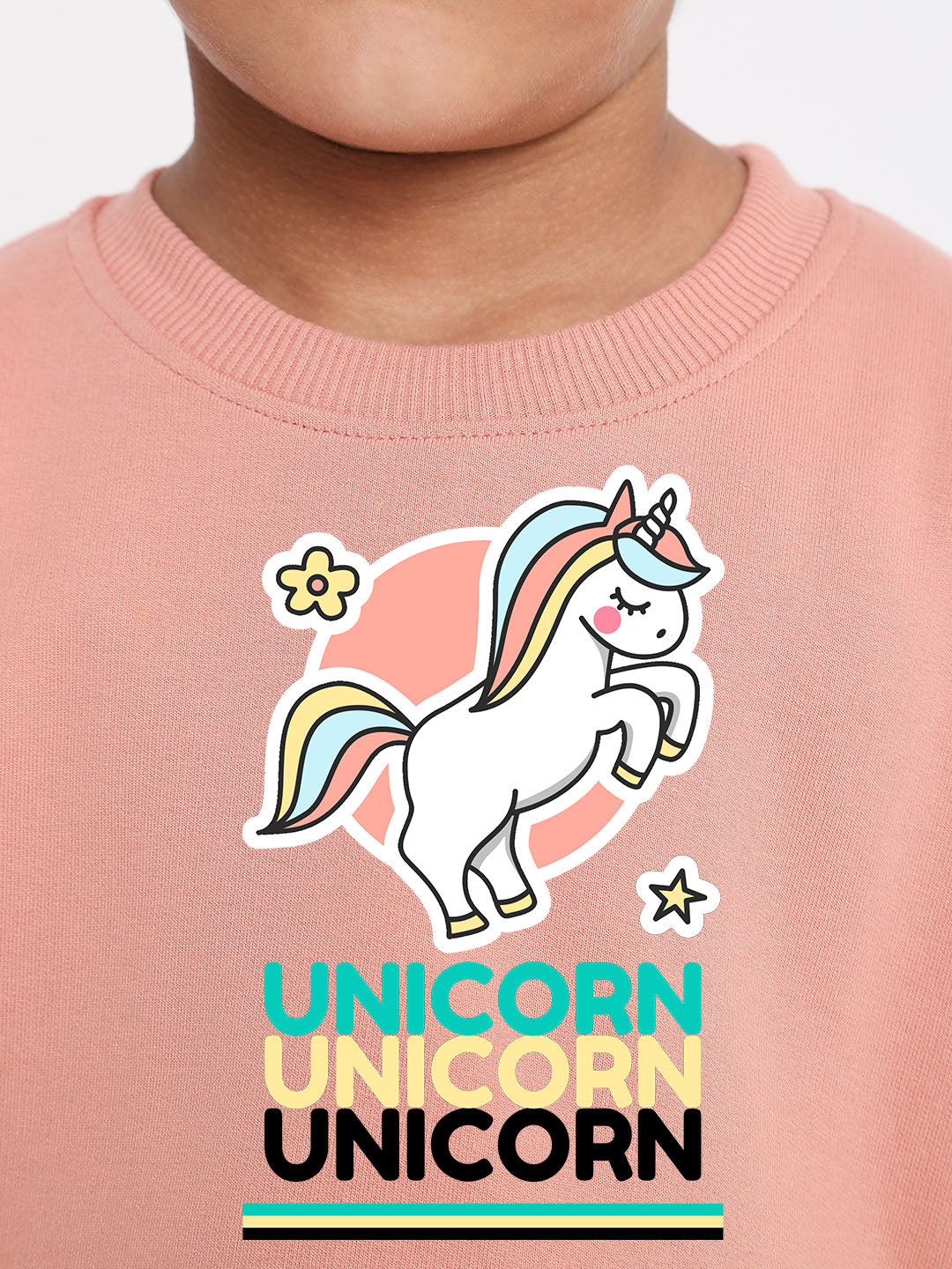 Kids Boys Unicorn Rainbow Graphic Sweatshirt – Stylish & Cozy