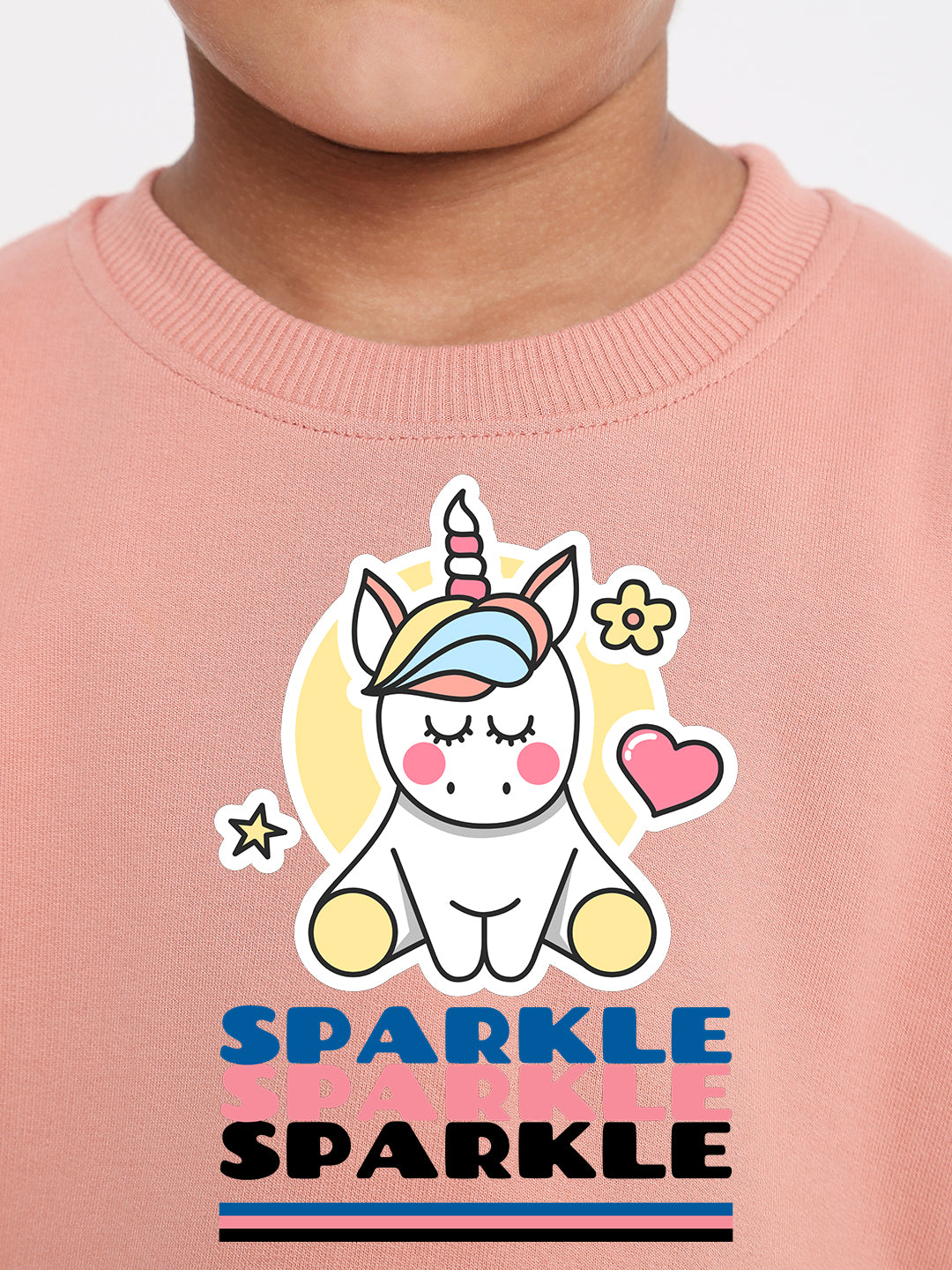 Kids' Boys Sparkle Unicorn Graphic Sweatshirt