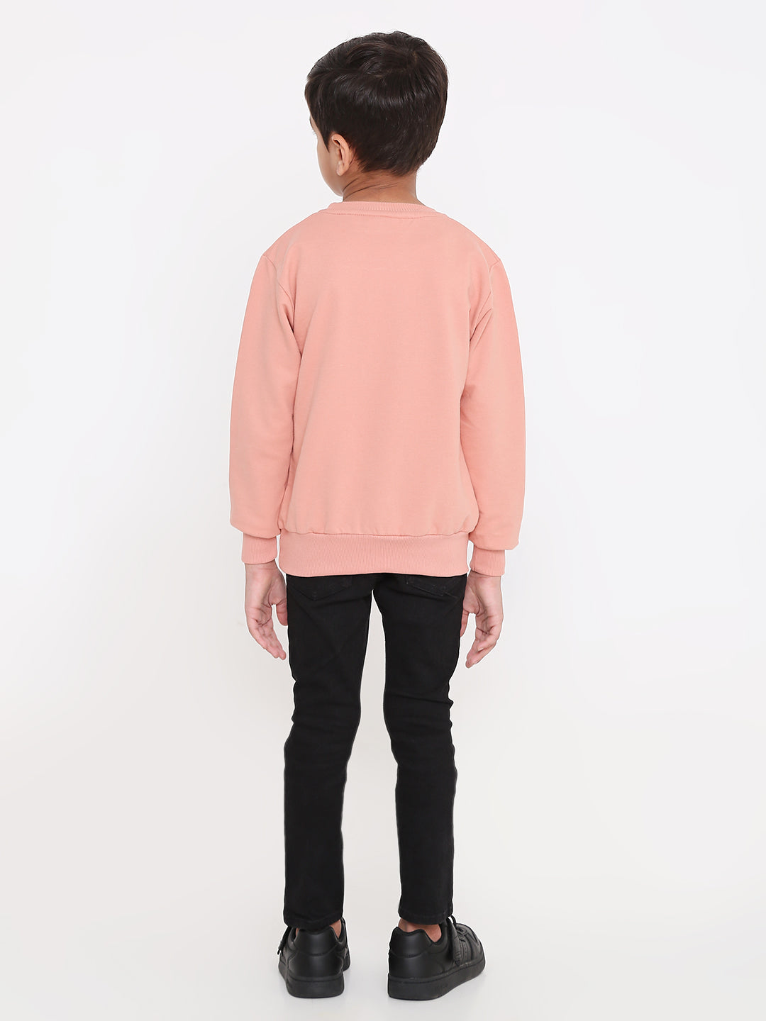 Kids Boys Plain Sweatshirt – Stylish & Comfortable