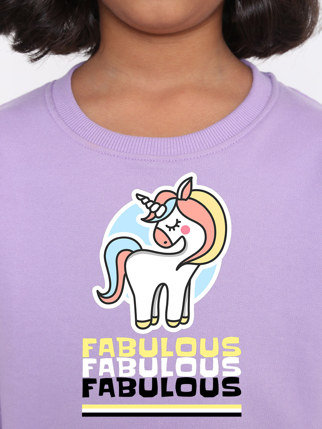 Unicorn Fabulous Sweatshirt for Girls