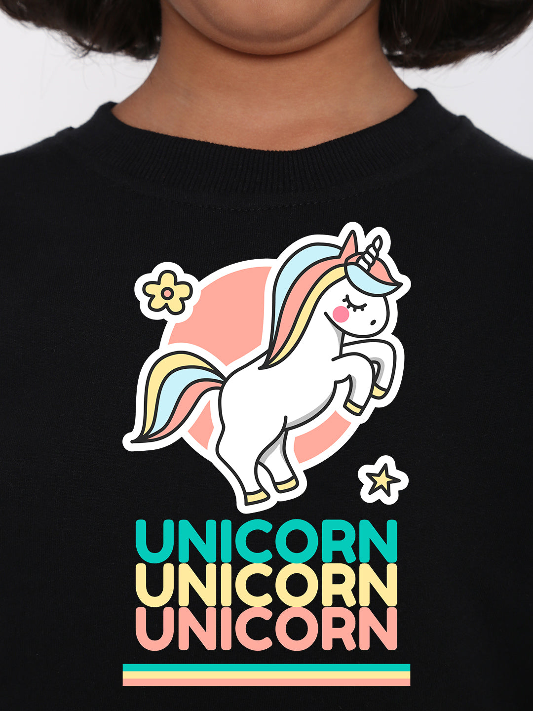 Kids Girls Unicorn Sweatshirt