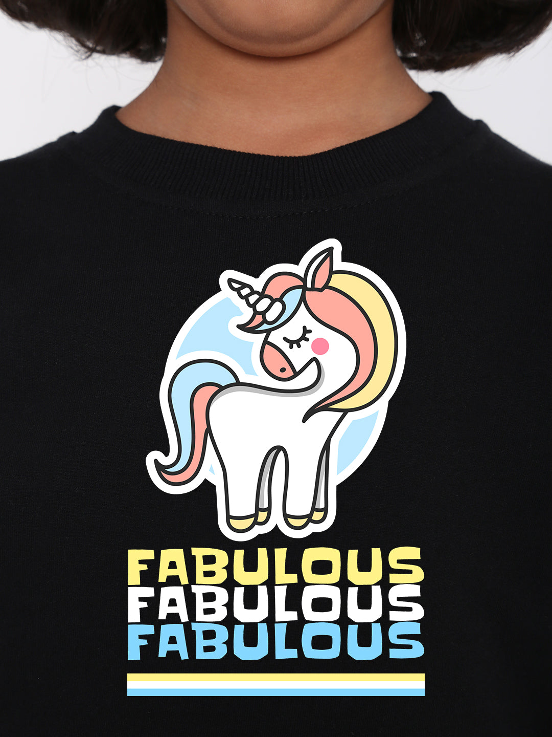 Unicorn Fabulous Sweatshirt for Girls