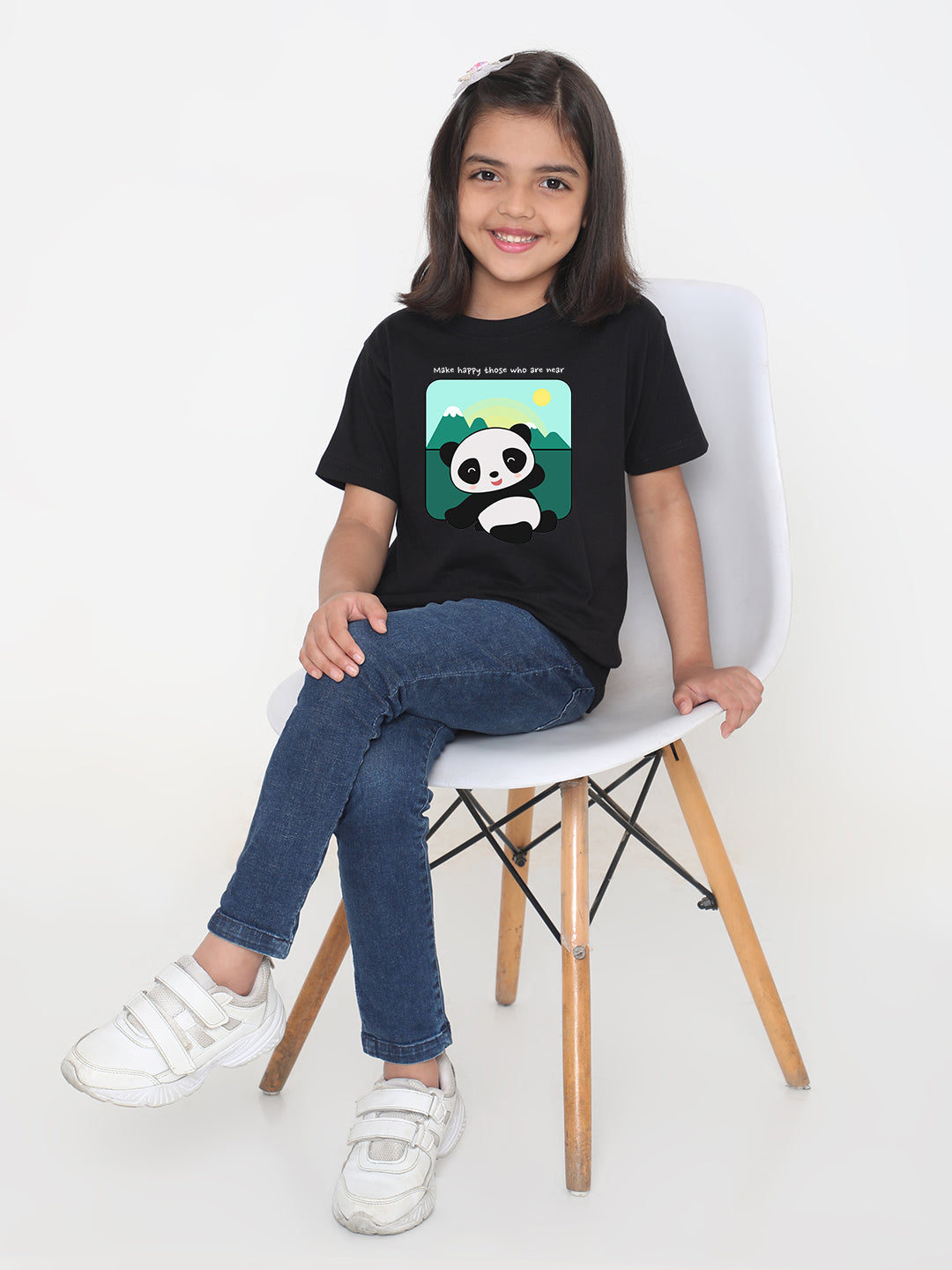 Kids Cute Panda T-shirt for Girls