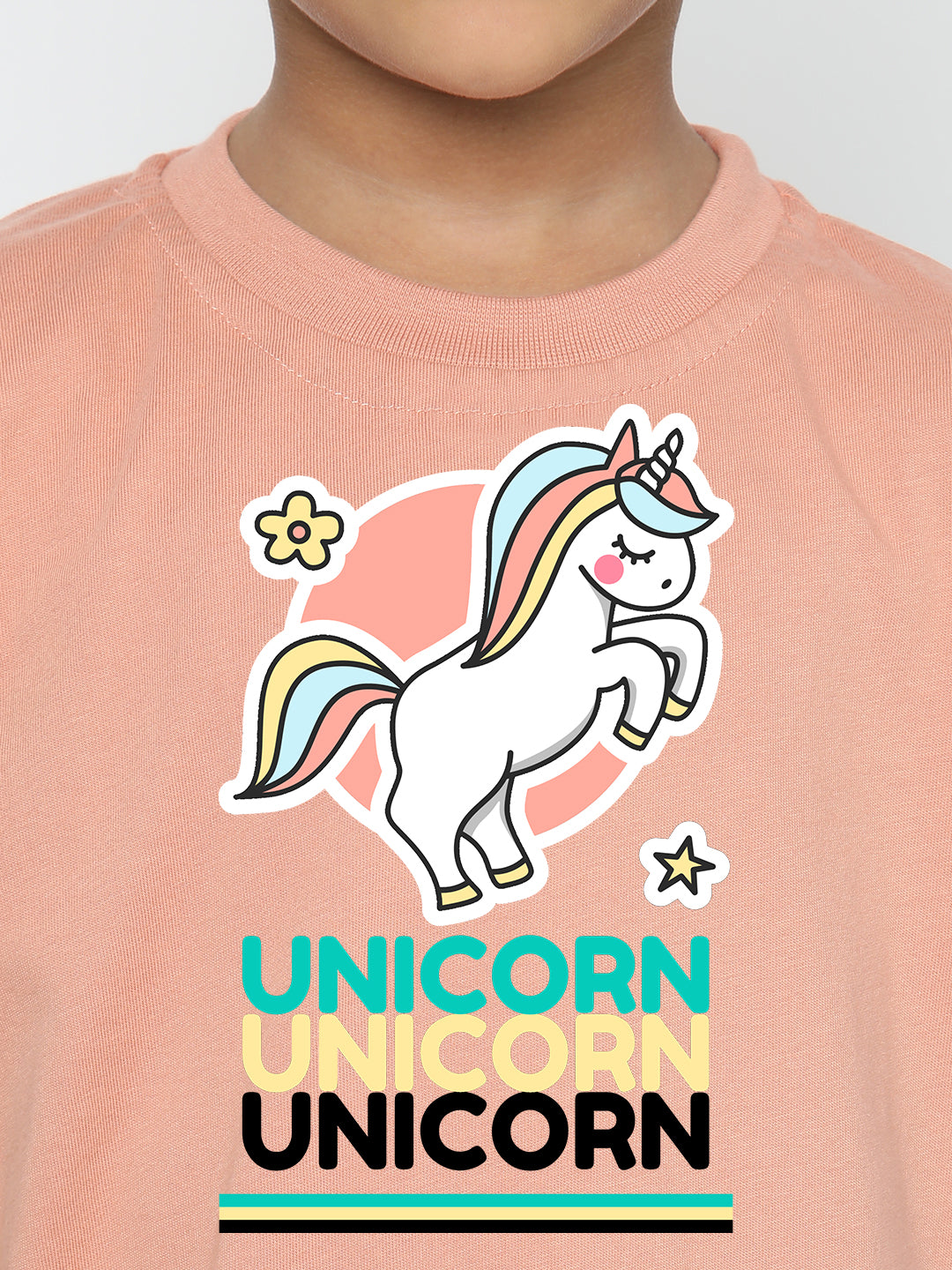 Kids Boys' Unicorn T-Shirt - Soft Cotton