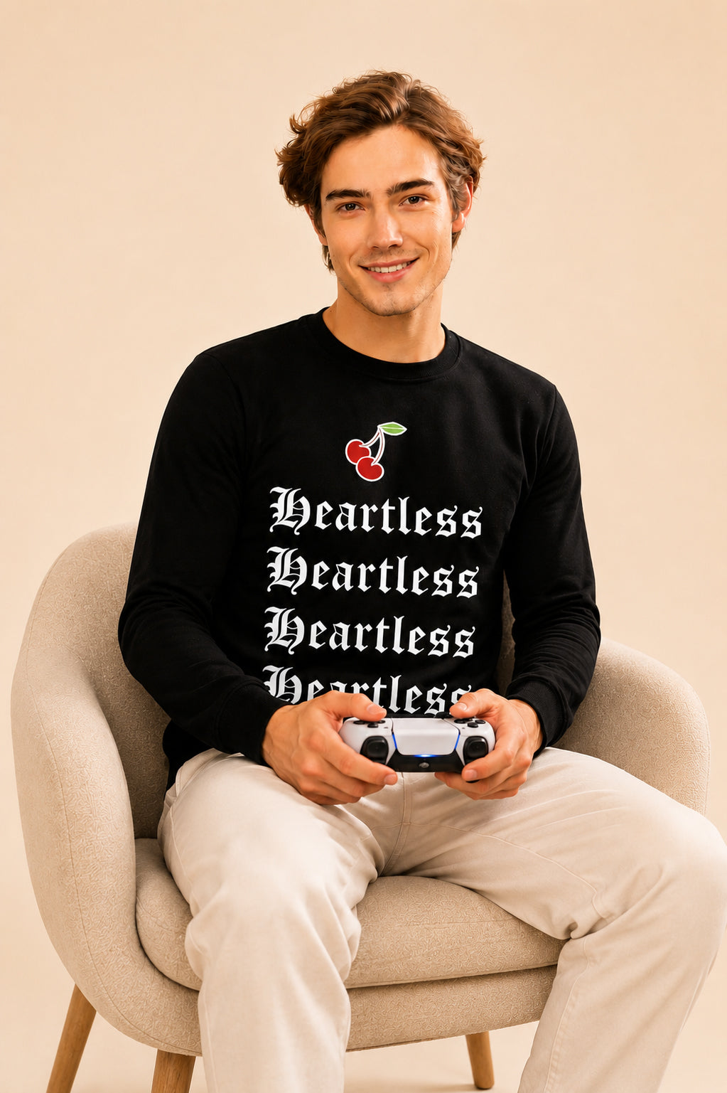 Heartless Printed Men’s Full Sleeve Premium Sweatshirt Full Sleeve Sweatshirt