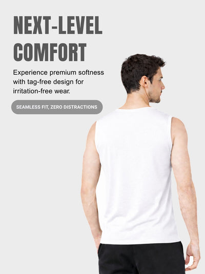 Faltu.co Pack of 2 Multicolour Men Cotton Gym Vest Breathable Sleeveless Sando