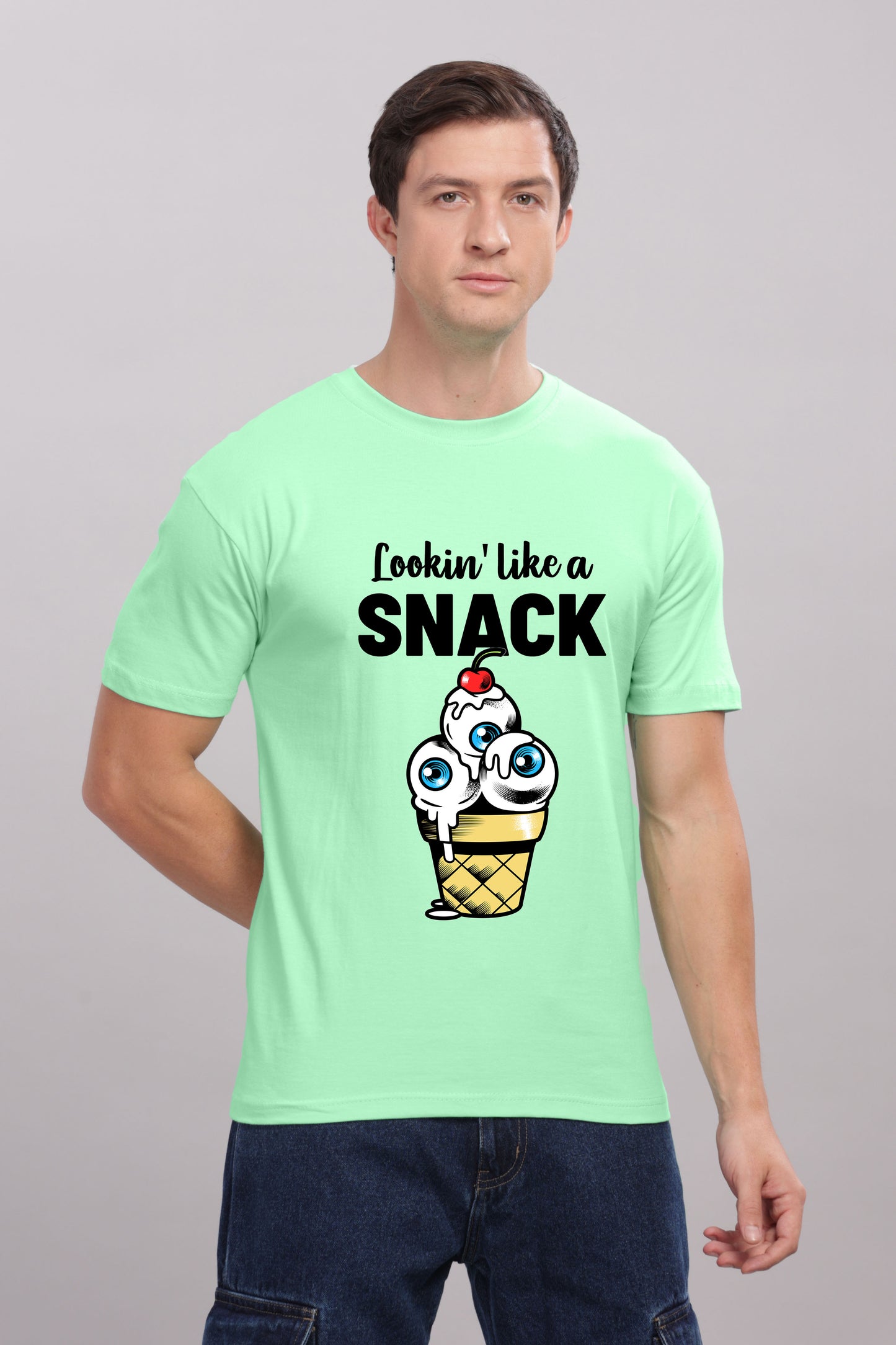 Men’s Printed Oversized Baggy Fit Rich Soft Cotton Fabric T-shirt