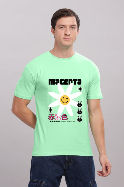 Men’s Printed Oversized Baggy Fit Rich Soft Cotton Fabric T-shirt