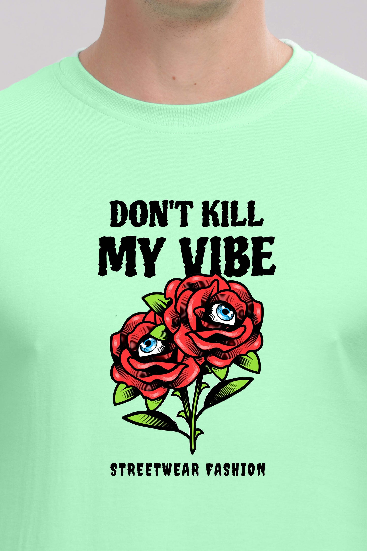 Men’s Printed Oversized Baggy Fit Rich Soft Cotton Fabric T-shirt