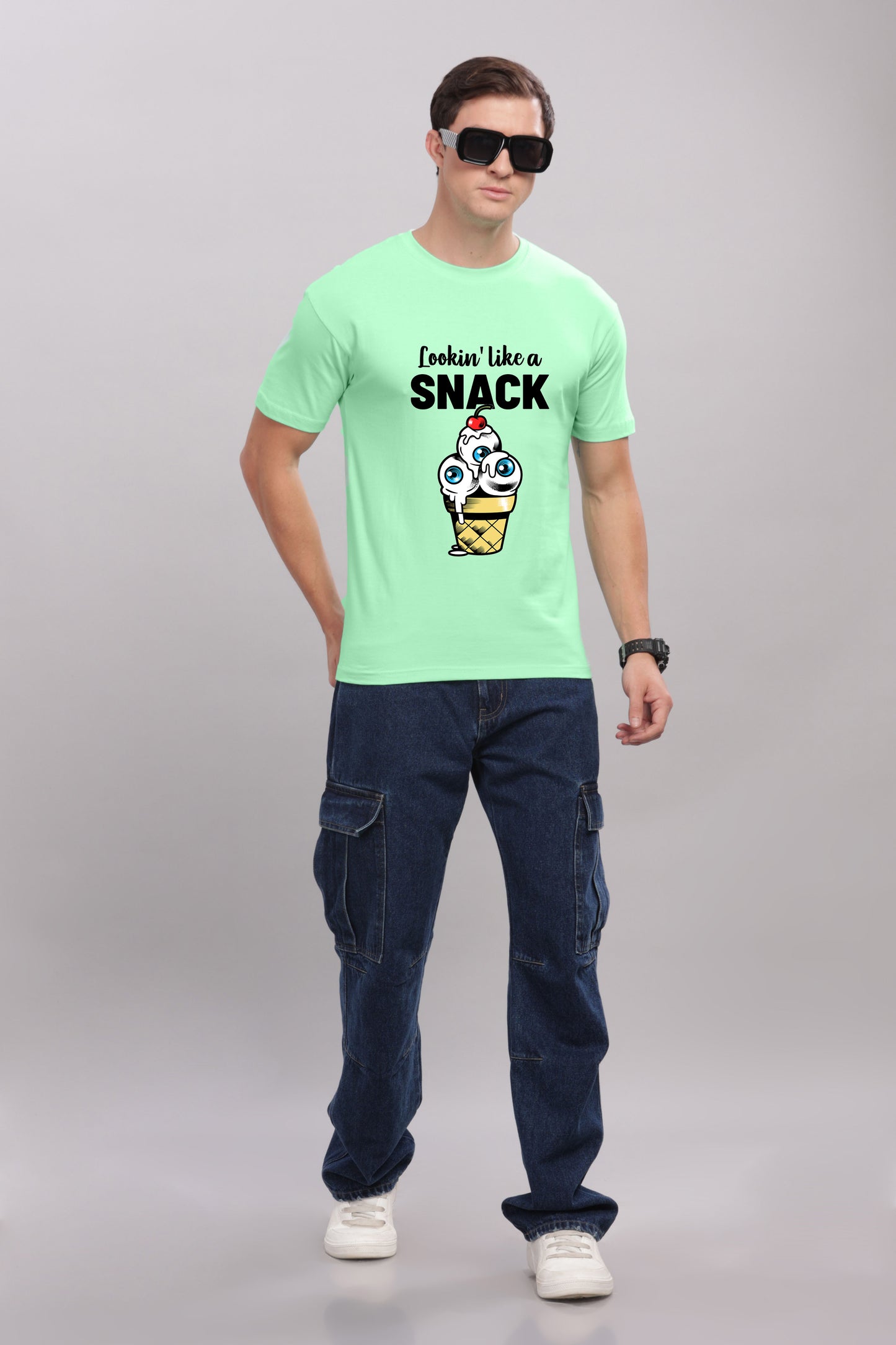 Men’s Printed Oversized Baggy Fit Rich Soft Cotton Fabric T-shirt
