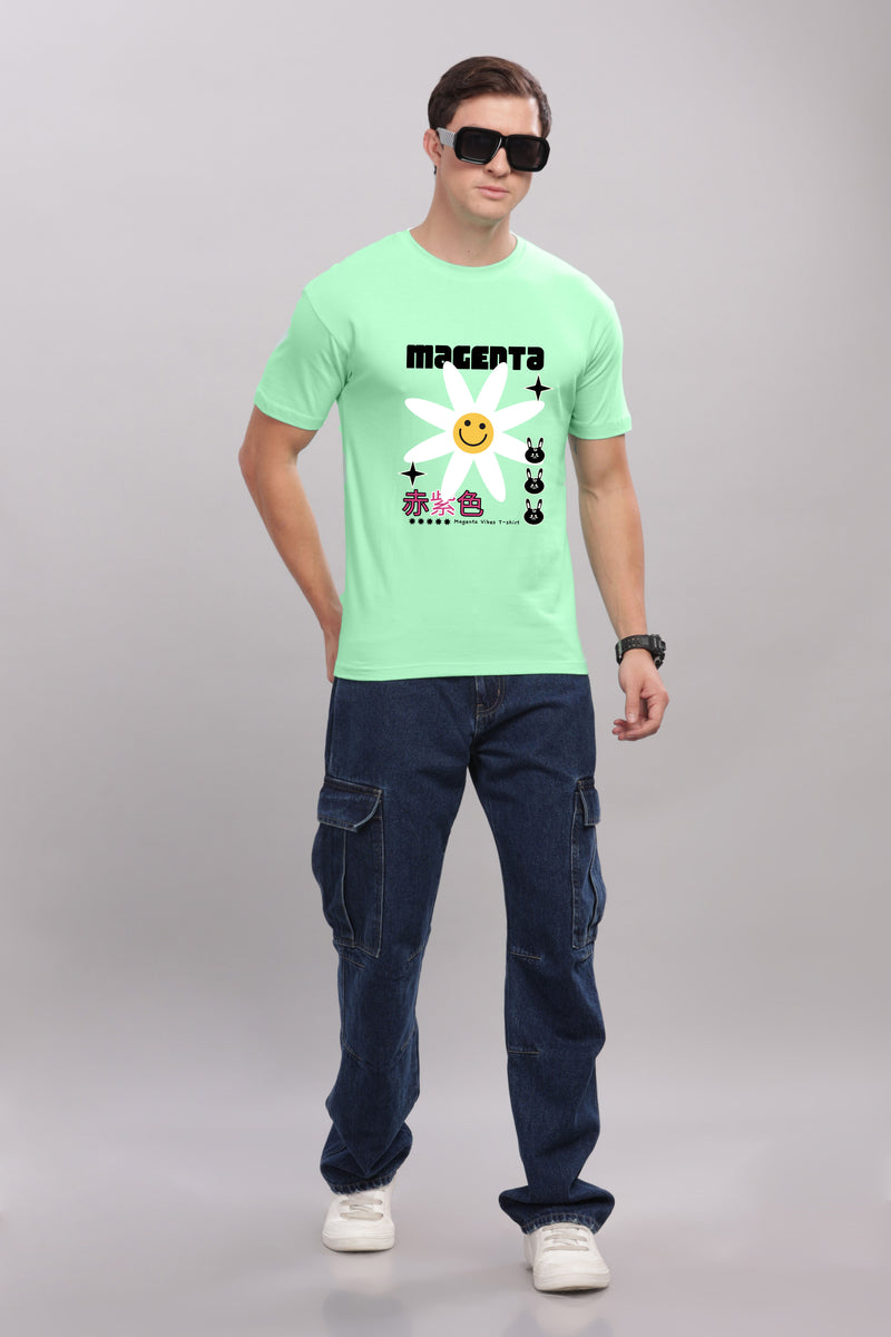 Men’s Printed Oversized Baggy Fit Rich Soft Cotton Fabric T-shirt